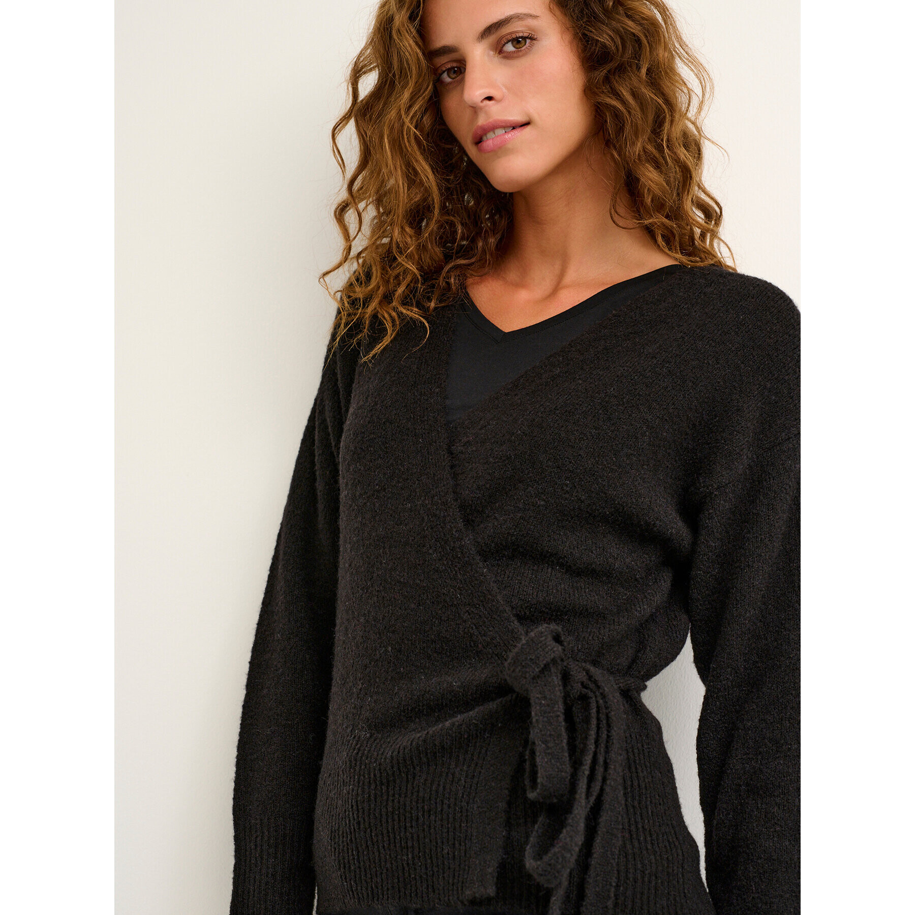 Kaffe Cardigan Wendy 10503693 Negru Regular Fit - Pled.ro