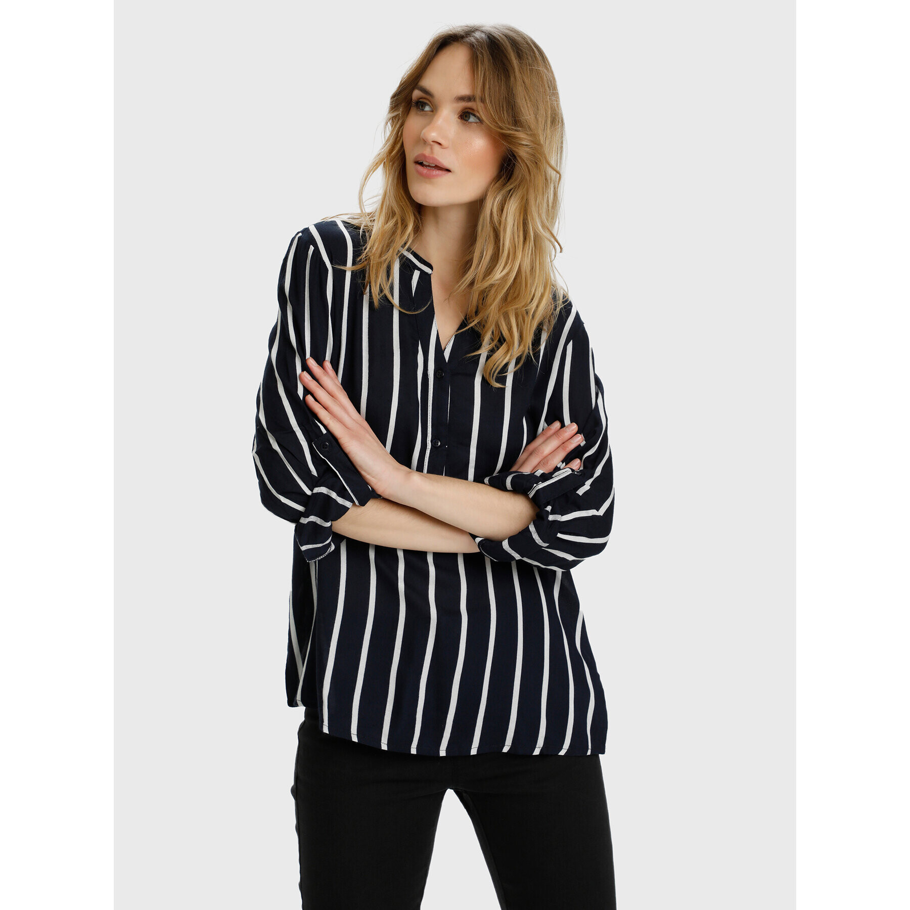 Kaffe Cămașă Kastridy 10504279 Bleumarin Regular Fit - Pled.ro