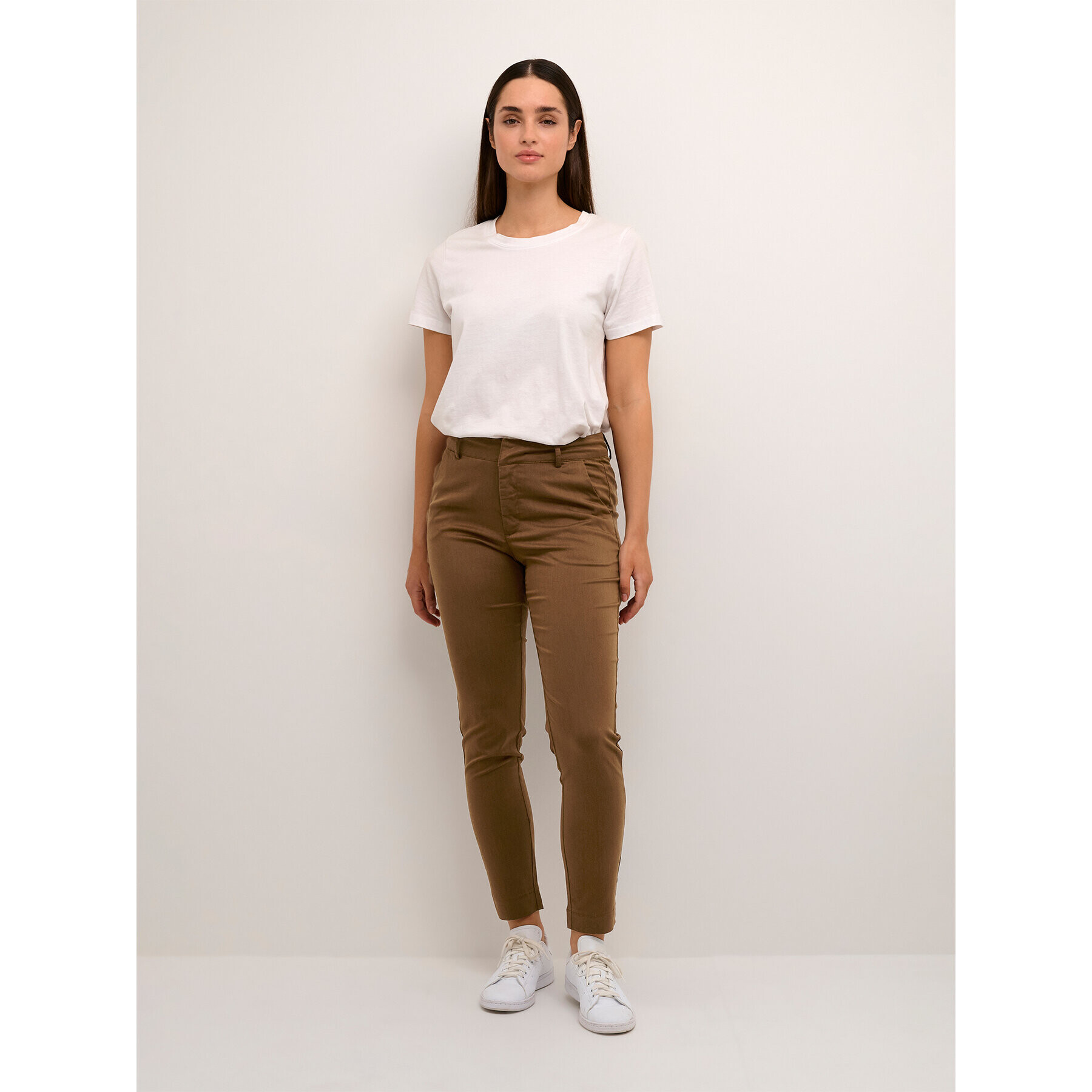 Kaffe Pantaloni chino Lea 10505191 Maro Regular Fit - Pled.ro