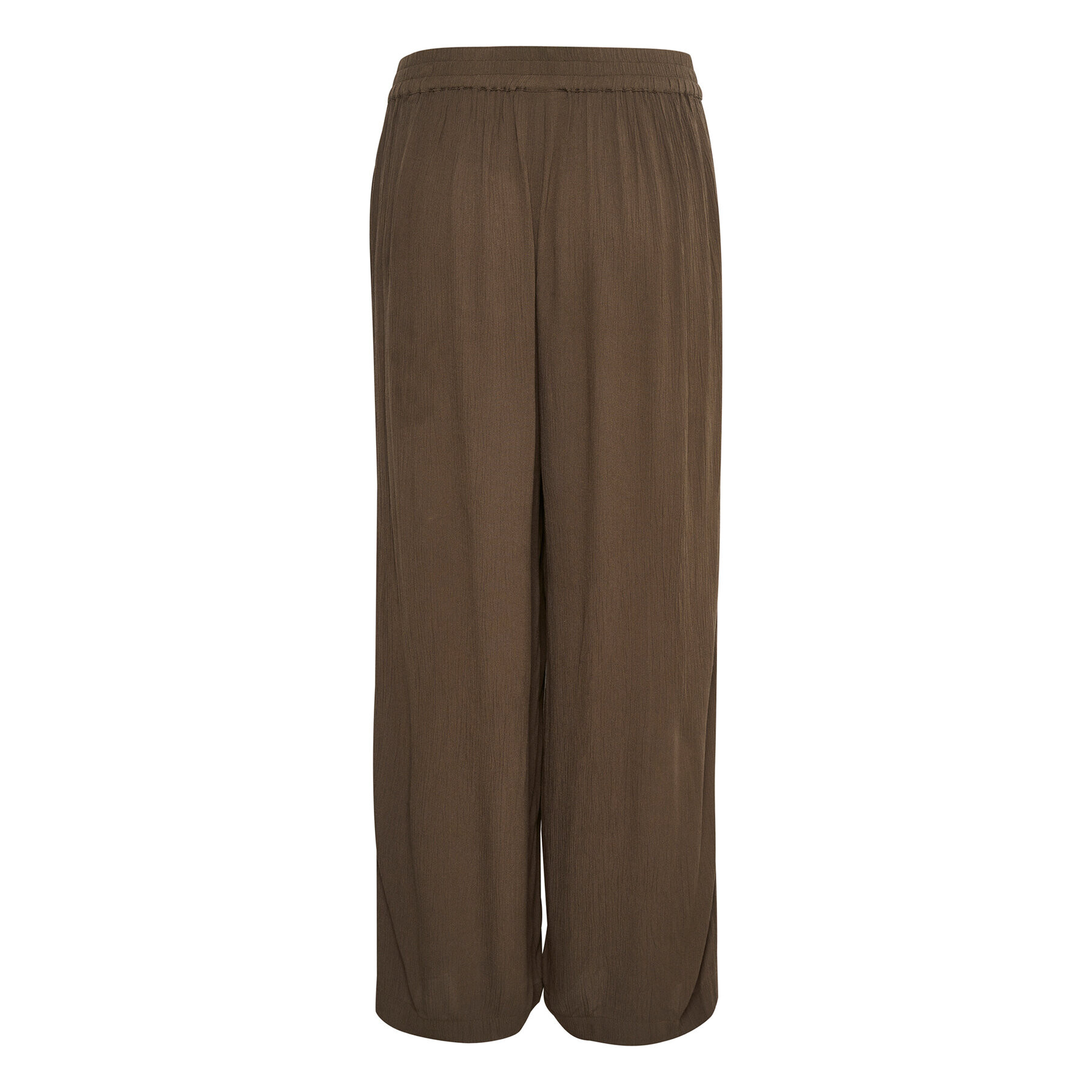 Kaffe Pantaloni din material Dacia Amber 10506454 Verde Loose Fit - Pled.ro