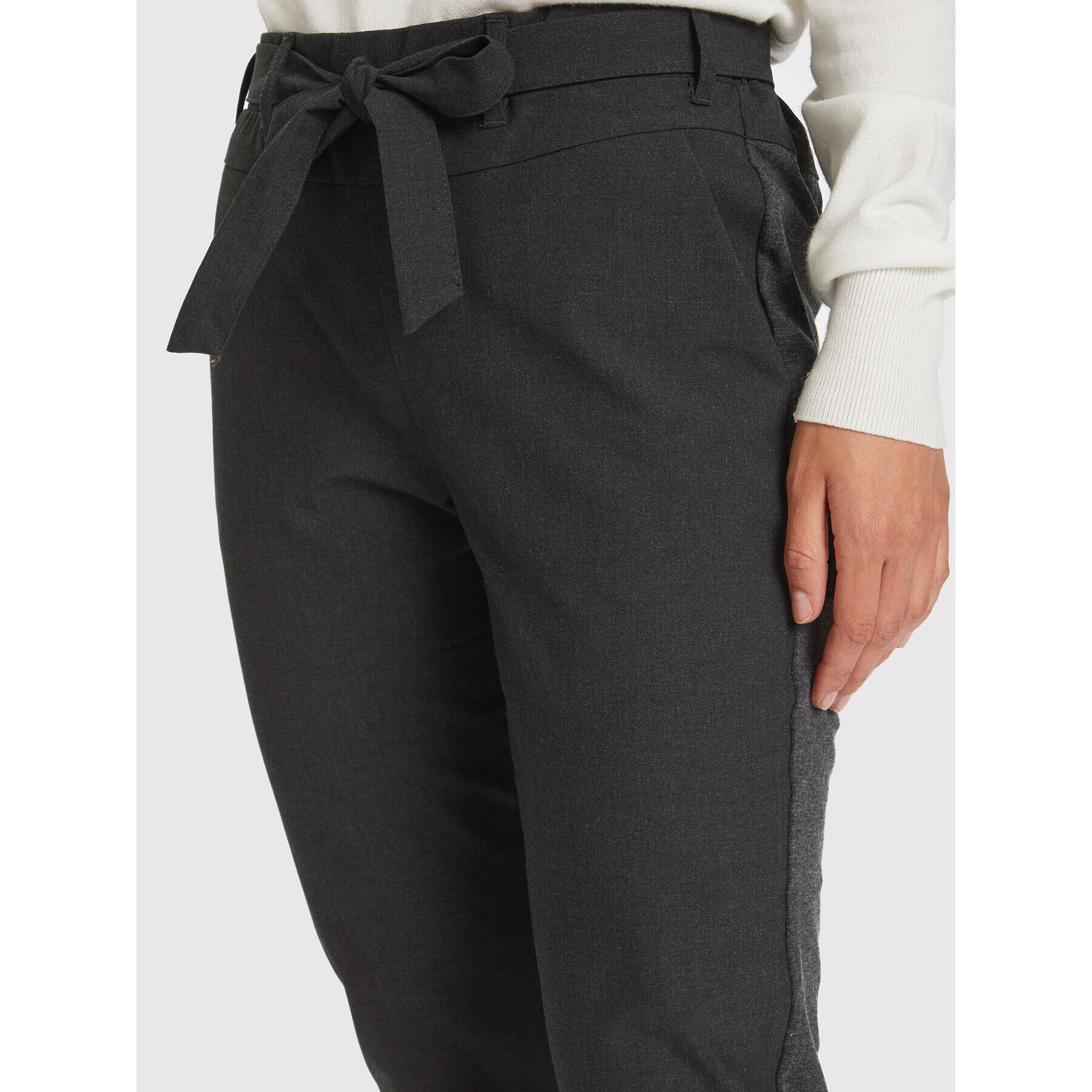 Kaffe Pantaloni din material Jillian 10501516 Gri Regular Fit - Pled.ro