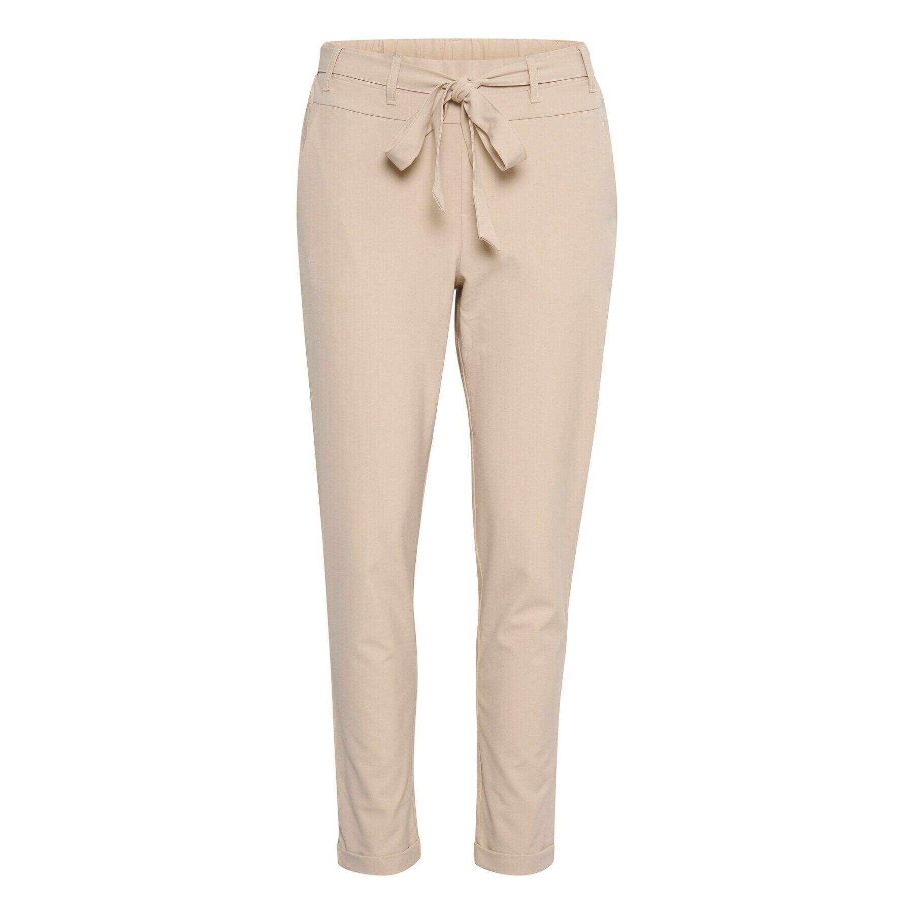 Kaffe Pantaloni din material Jillian 10501516 Gri Regular Fit - Pled.ro