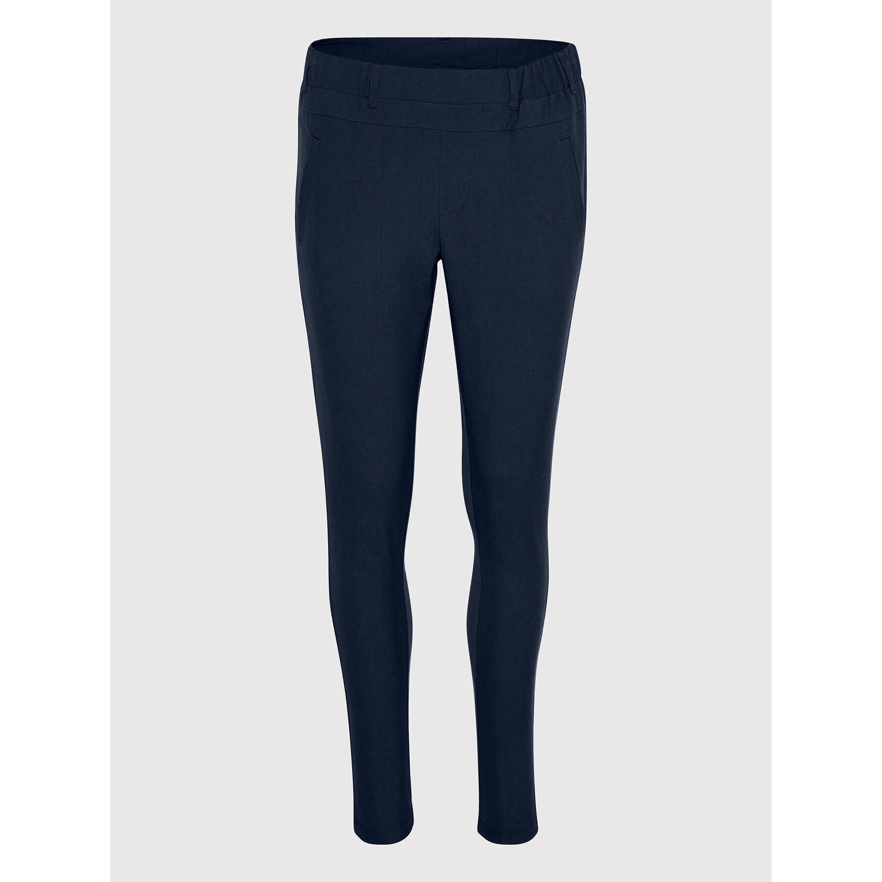 Kaffe Pantaloni din material Jillian Sofie 10550504 Bleumarin Slim Fit - Pled.ro