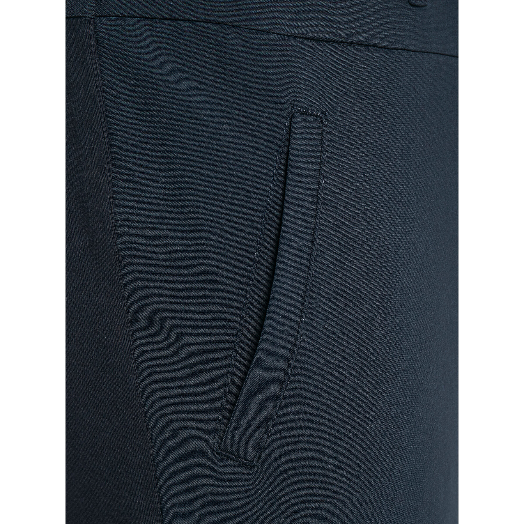 Kaffe Pantaloni din material Jillian Sofie 10550504 Bleumarin Slim Fit - Pled.ro