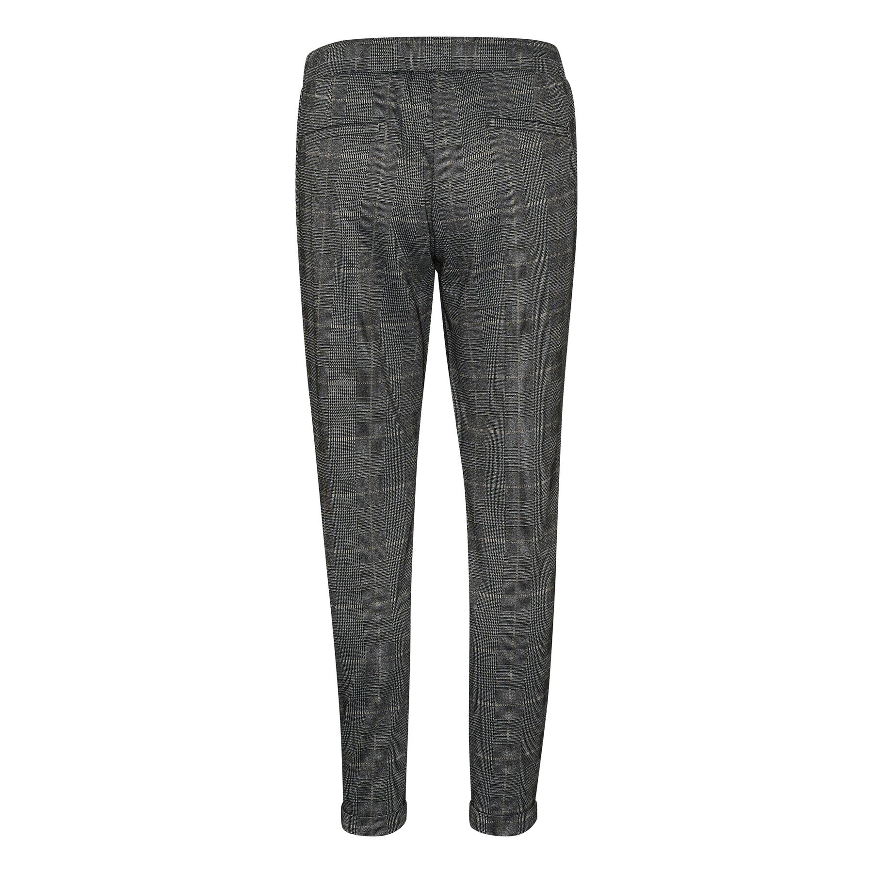 Kaffe Pantaloni din material Lizza 10507022 Gri Regular Fit - Pled.ro