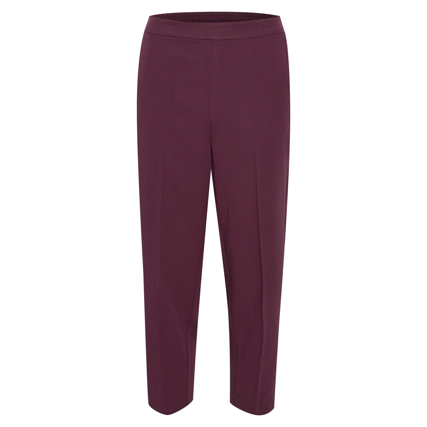 Kaffe Pantaloni din material Sakura 10506127 Violet Relaxed Fit - Pled.ro