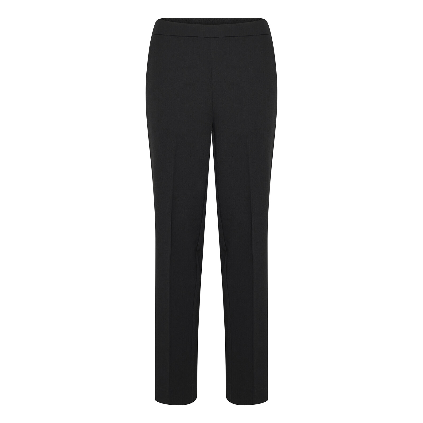 Kaffe Pantaloni din material Sakura 10506858 Negru Relaxed Fit - Pled.ro