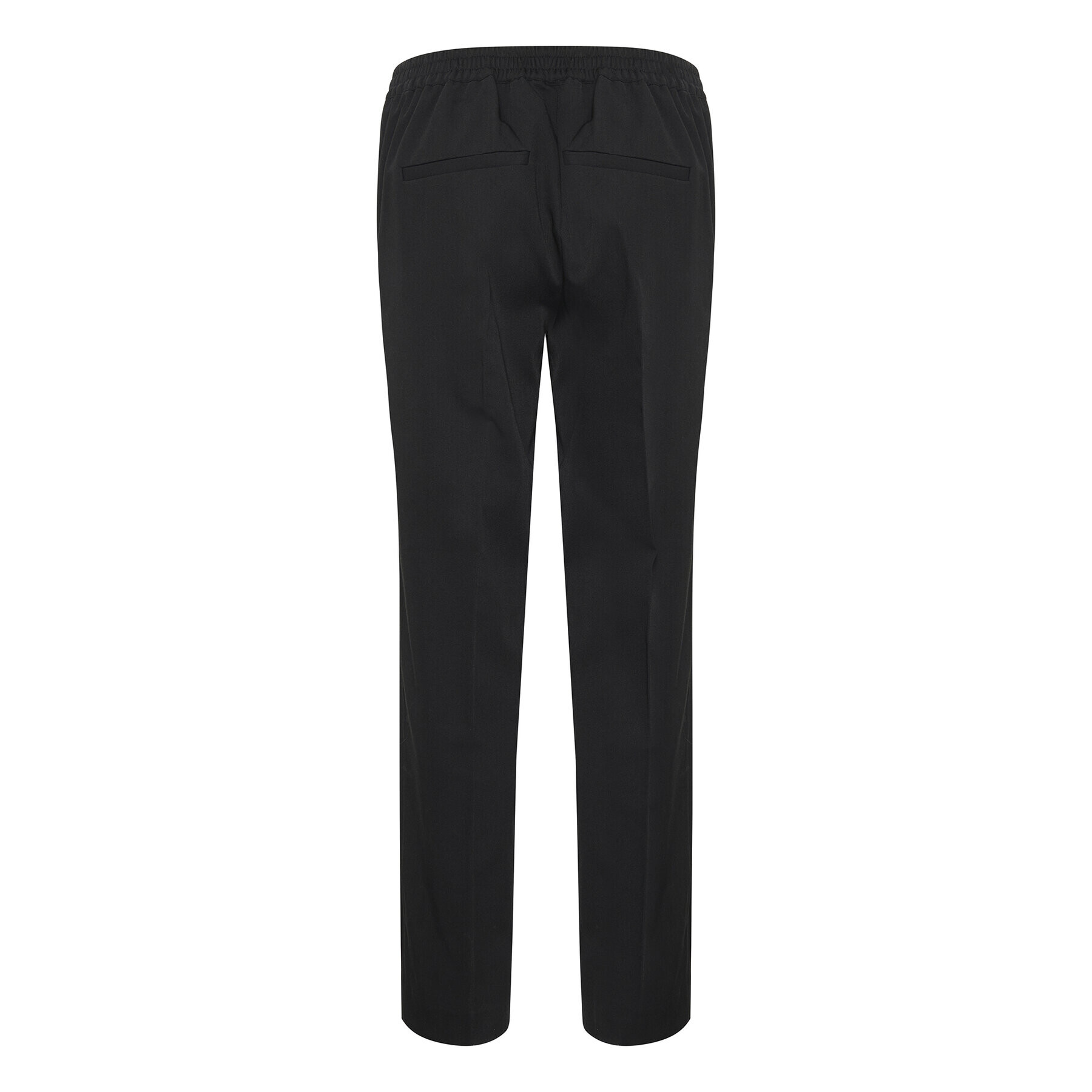 Kaffe Pantaloni din material Sakura 10506858 Negru Relaxed Fit - Pled.ro