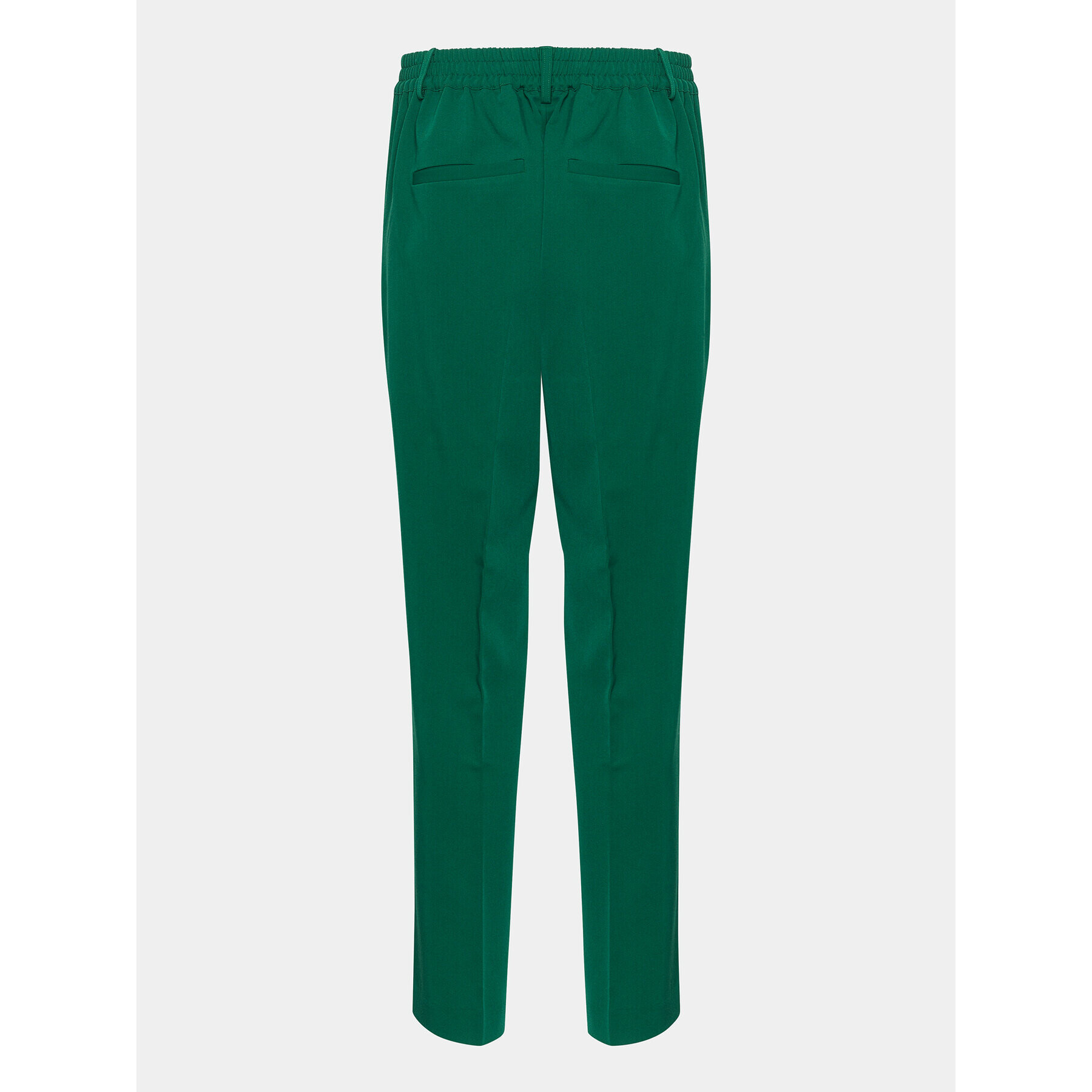 Kaffe Pantaloni din material Sakura 10506858 Verde Relaxed Fit - Pled.ro