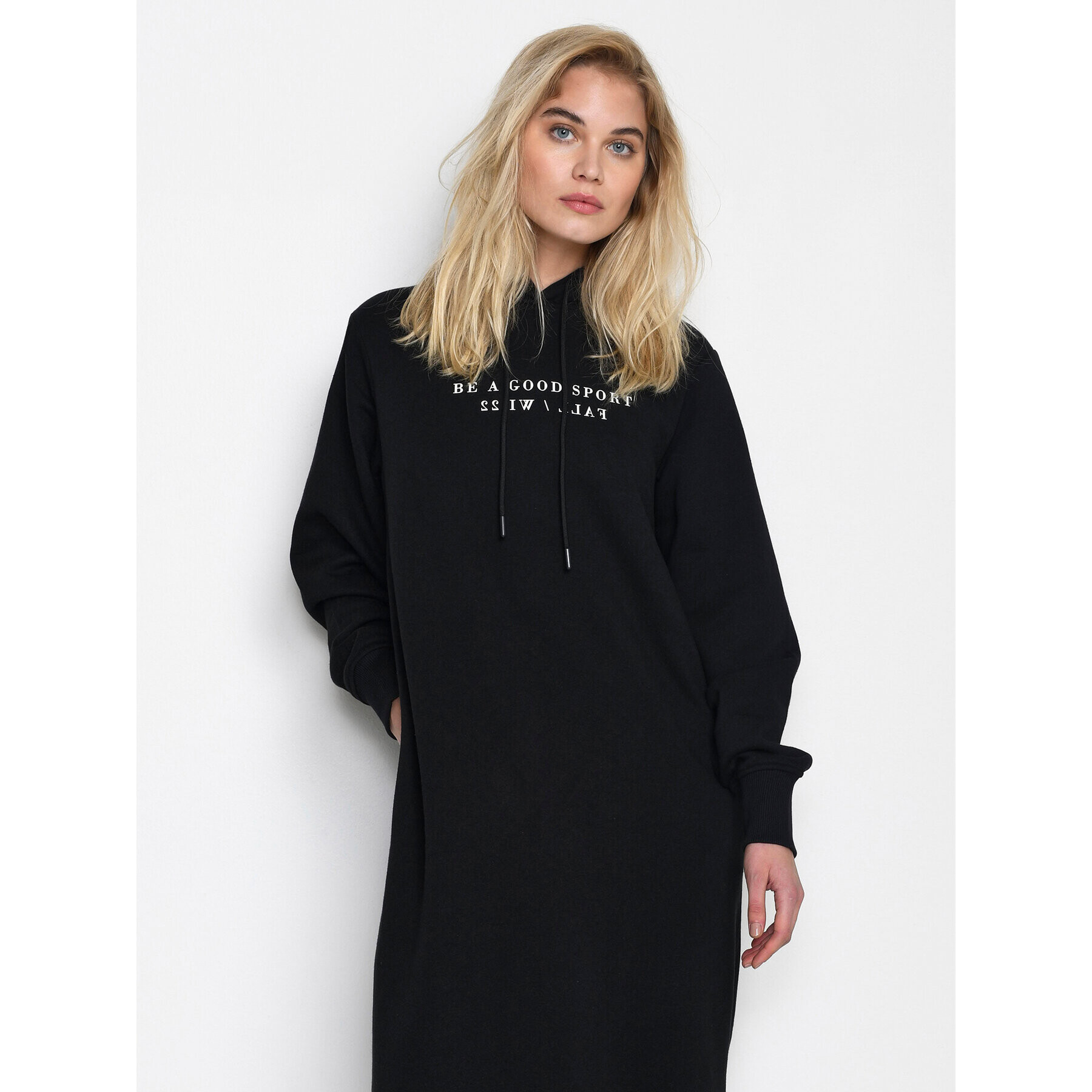 Kaffe Rochie tricotată Dorim 10506848 Negru Loose Fit - Pled.ro