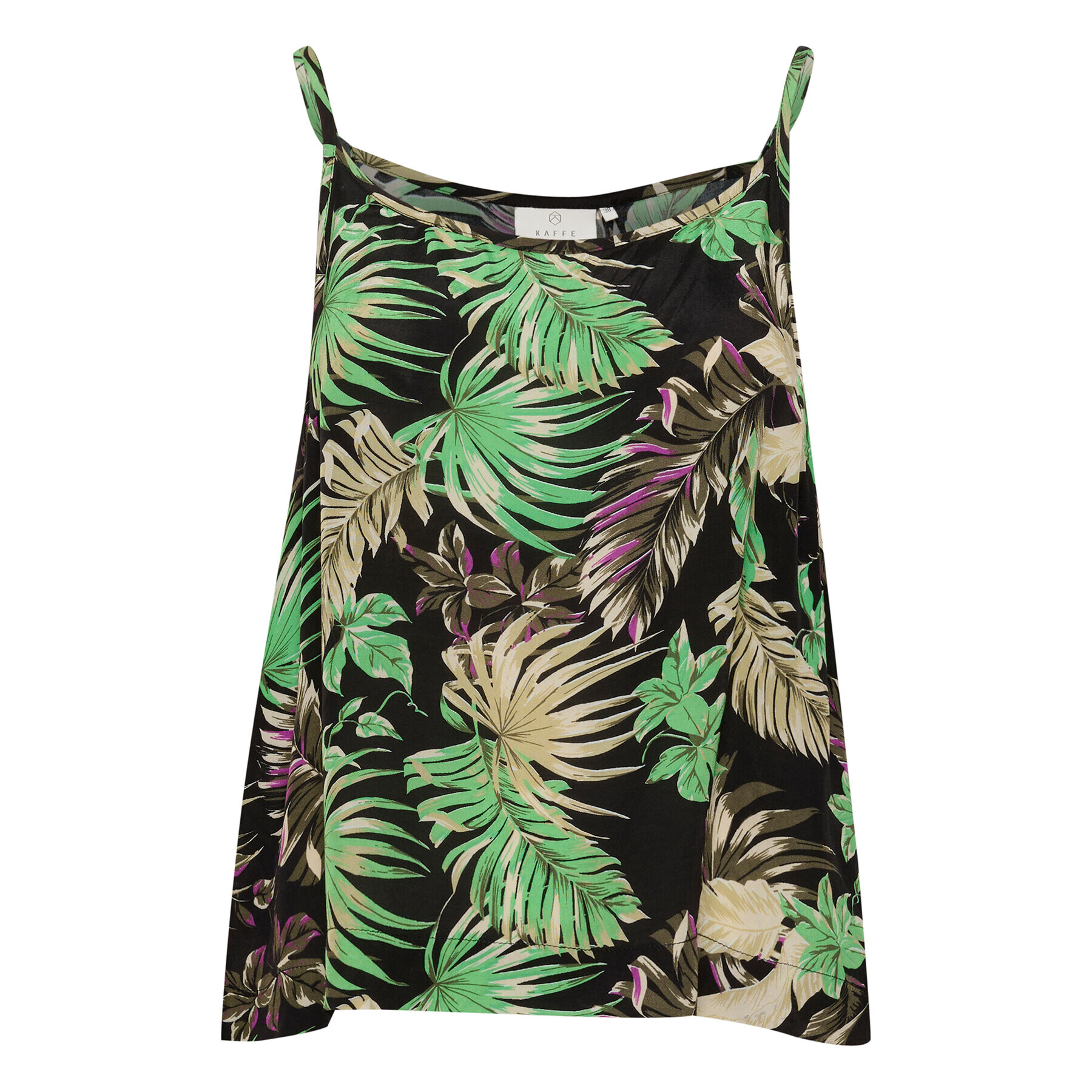 Kaffe Top Lulu 10507450 Verde Regular Fit - Pled.ro