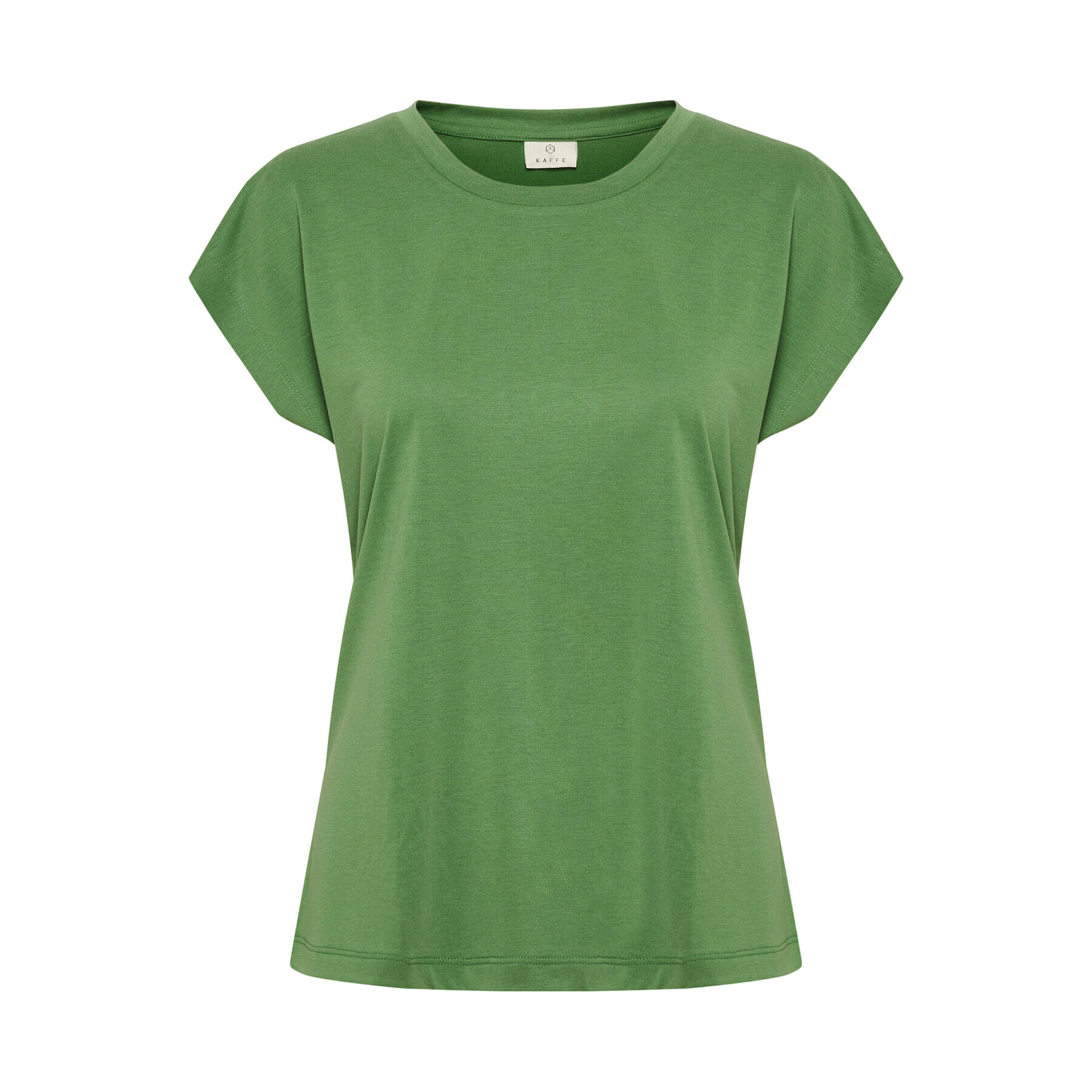 Kaffe Tricou Kalise Marie 10506680 Verde Regular Fit - Pled.ro