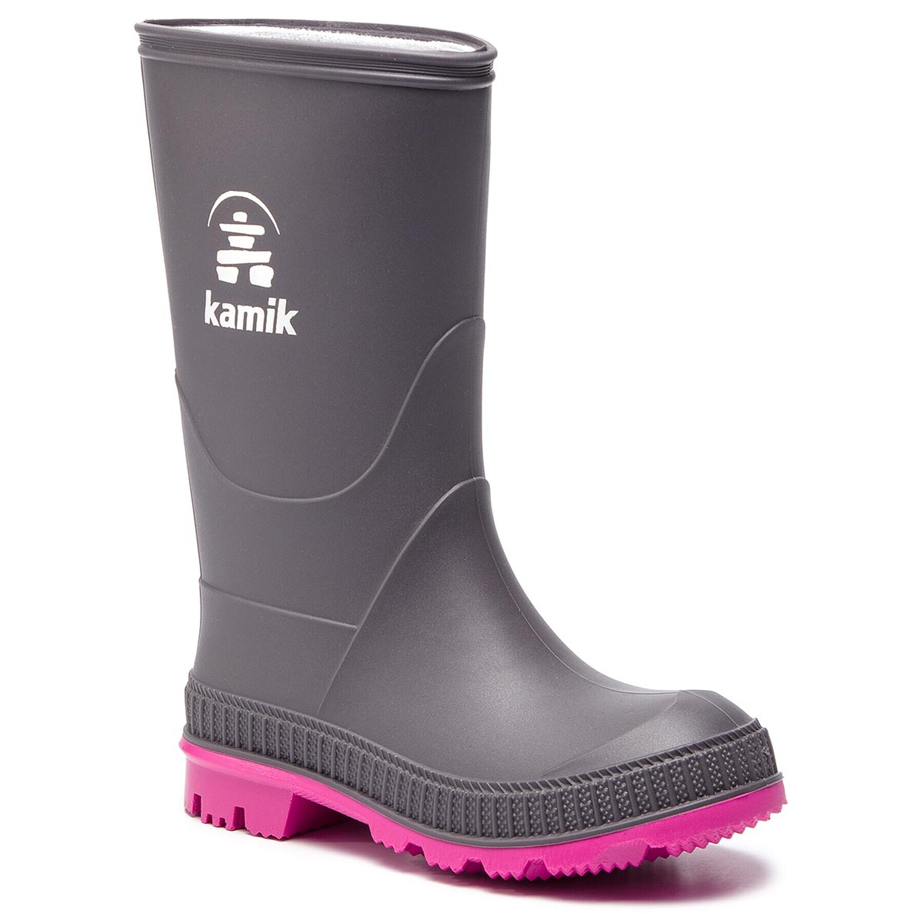 Kamik Cizme de cauciuc Stomp EK6149 Gri - Pled.ro