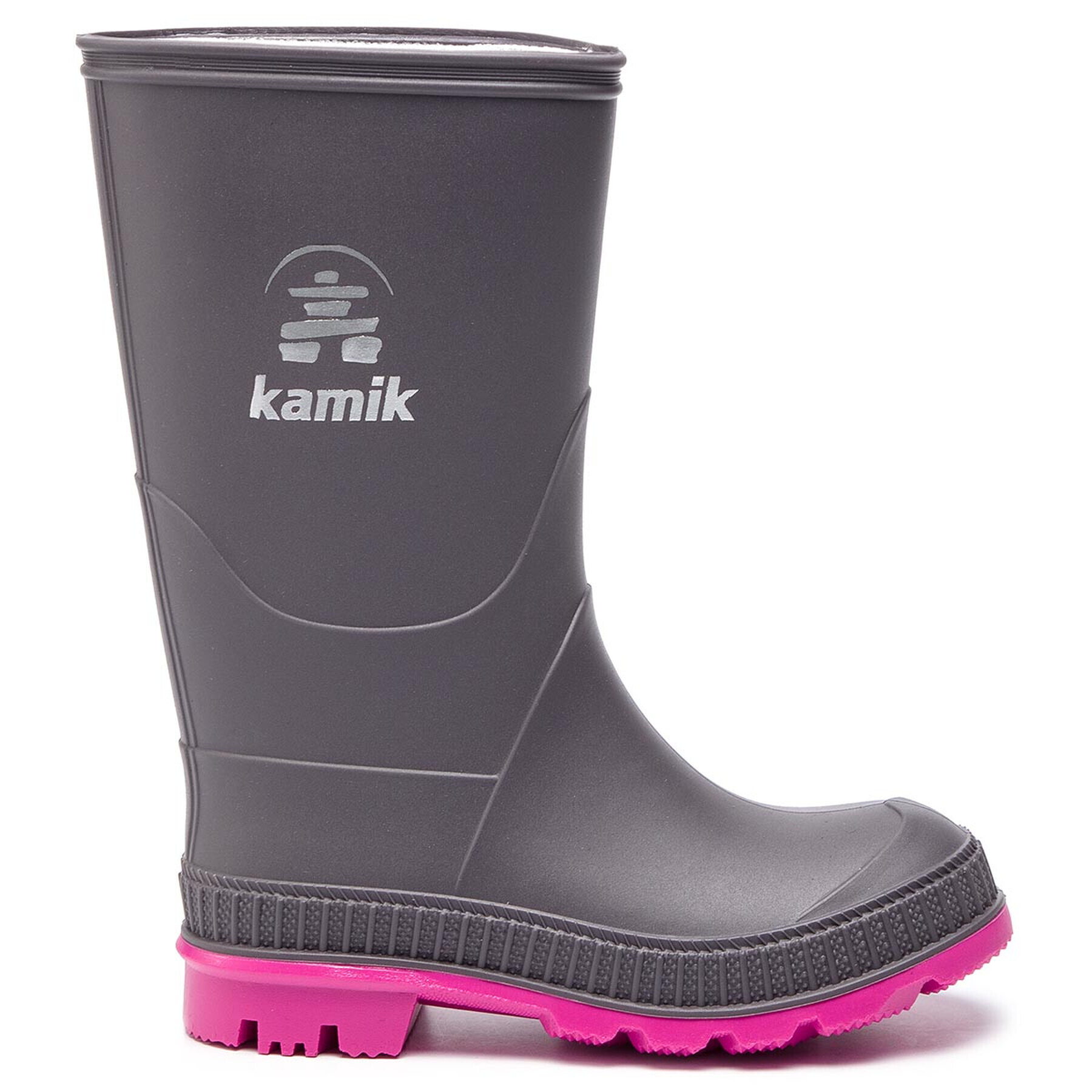 Kamik Cizme de cauciuc Stomp EK6149 Gri - Pled.ro