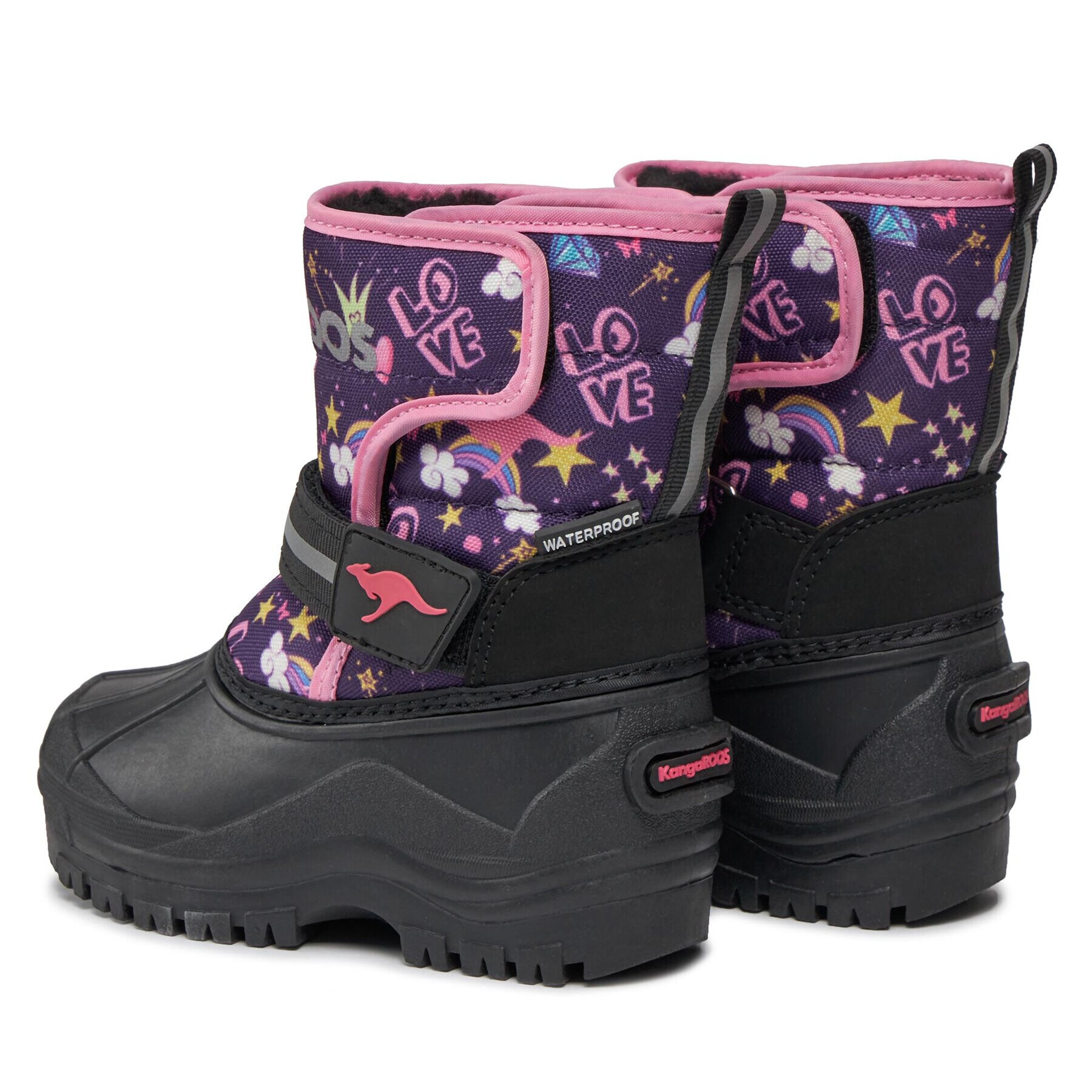 KangaRoos Cizme de zăpadă K-Shell II 02223 000 6340 Violet - Pled.ro