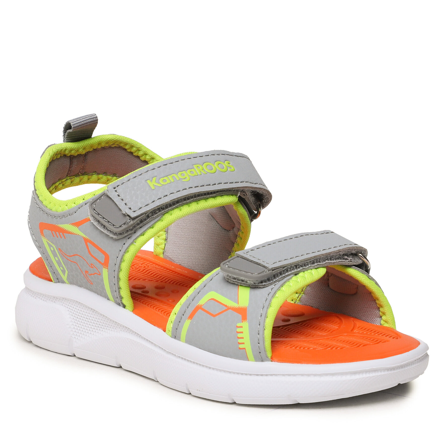 KangaRoos Sandale 10061 000 2182 Gri - Pled.ro