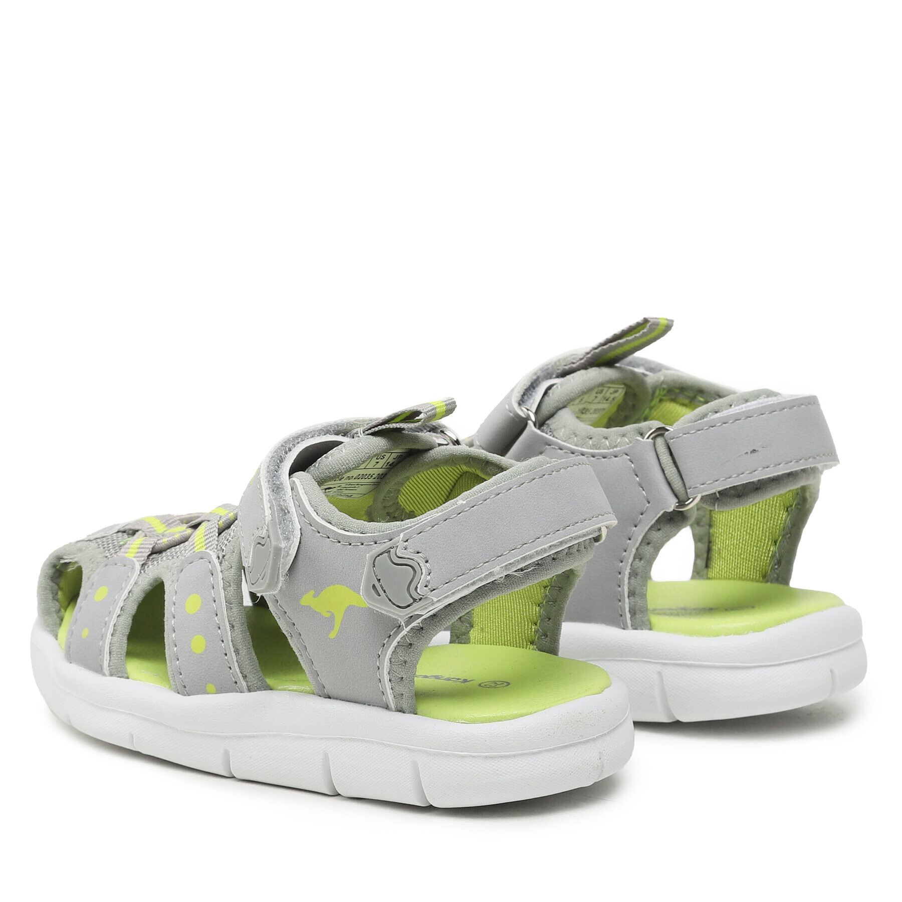 KangaRoos Sandale K-Mini 02035 000 2037 Gri - Pled.ro