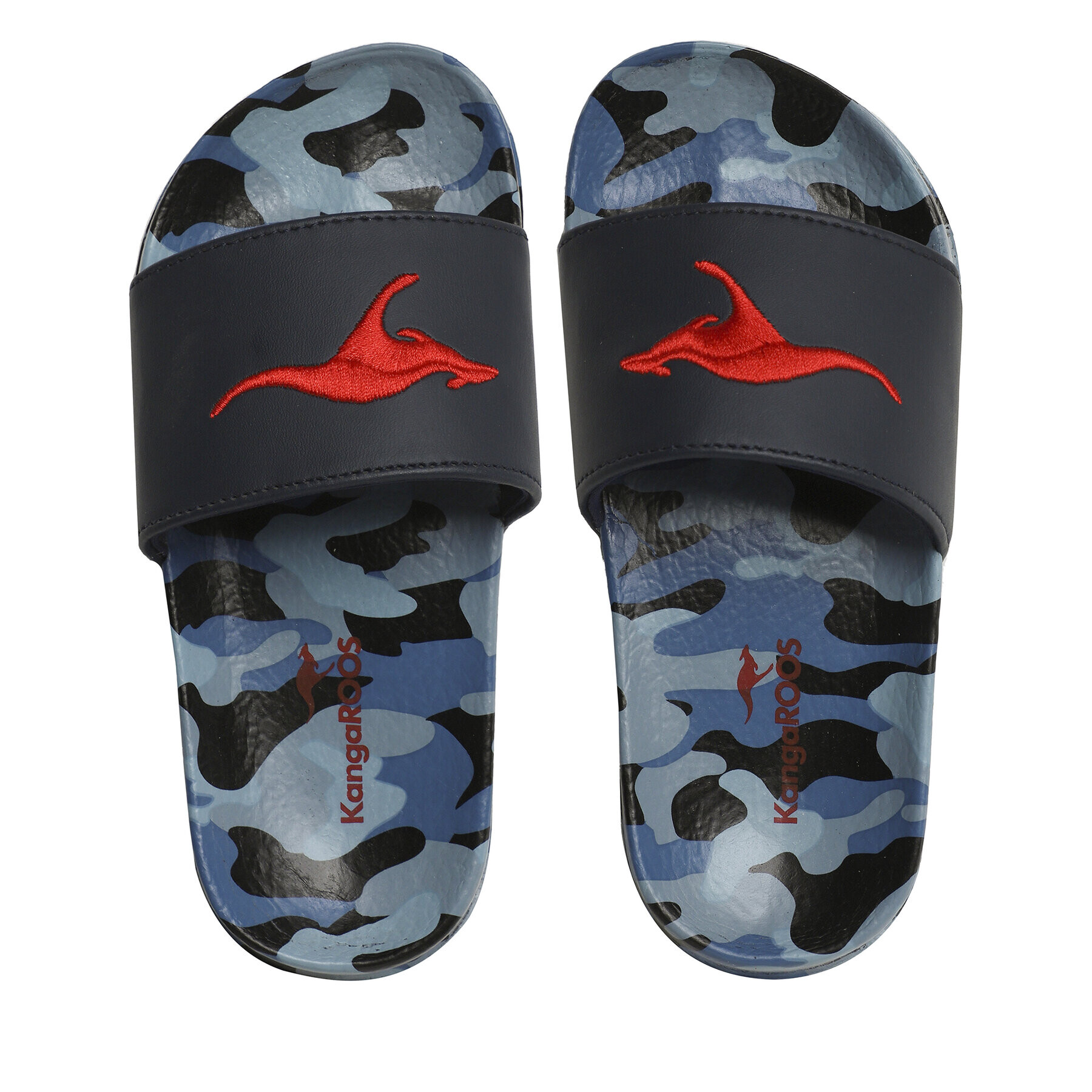 KangaRoos Șlapi K-Slide Multi 10053 000 4282 Bleumarin - Pled.ro