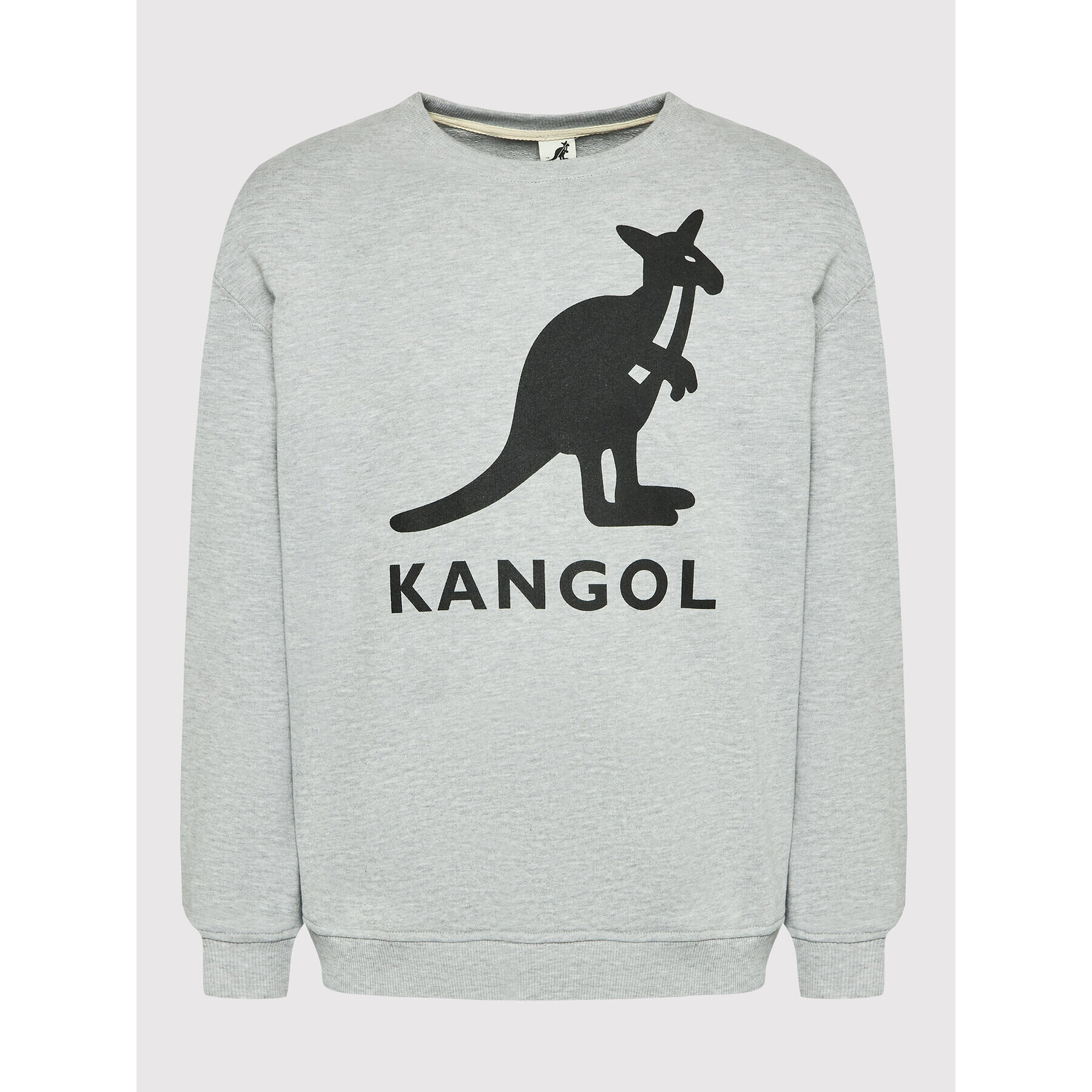 Kangol Bluză Unisex Crew Sweat Essential KLEU003 Gri Regular Fit - Pled.ro