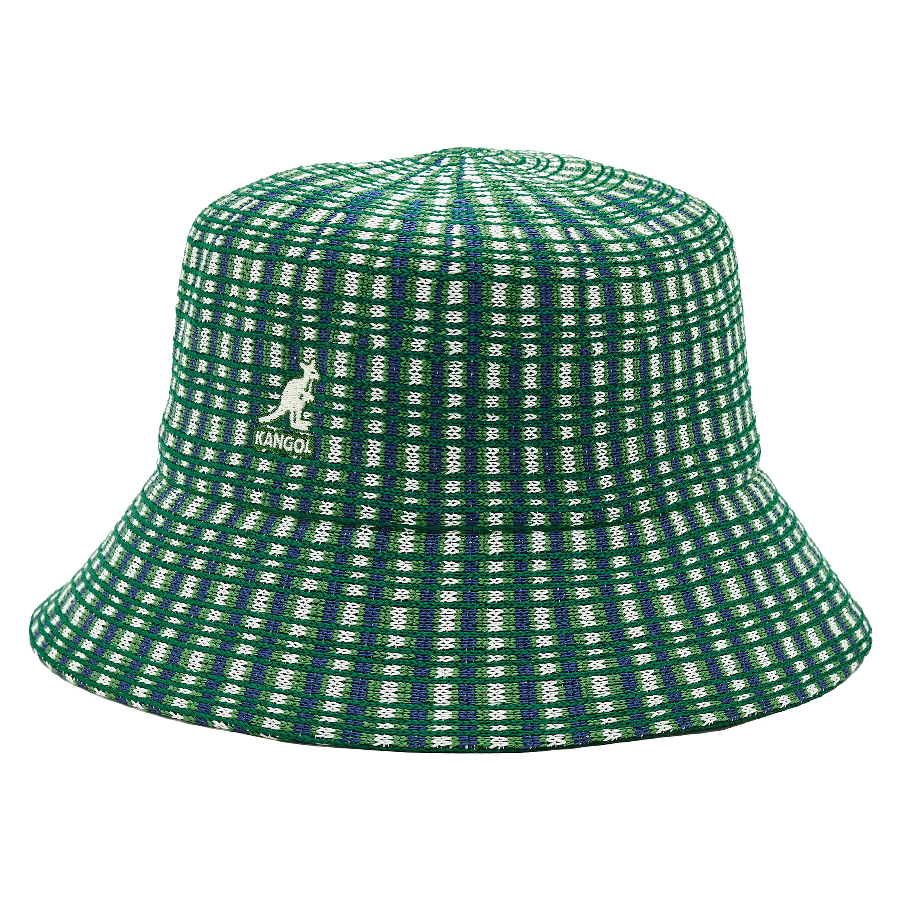 Kangol Pălărie Prep Plaid Bucket K3616 Verde - Pled.ro