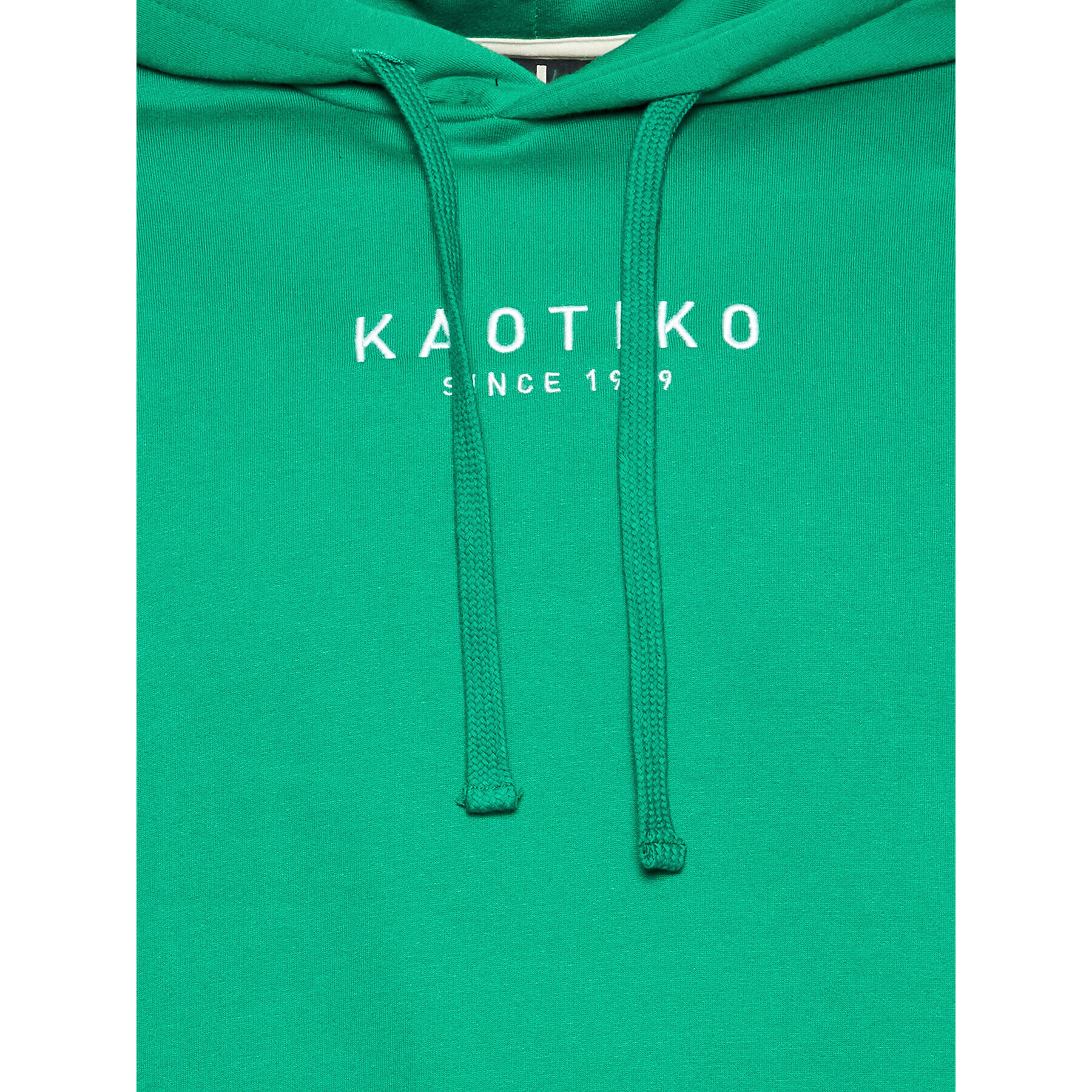 Kaotiko Bluză Vancouver AL006-10-G002 Verde Regular Fit - Pled.ro