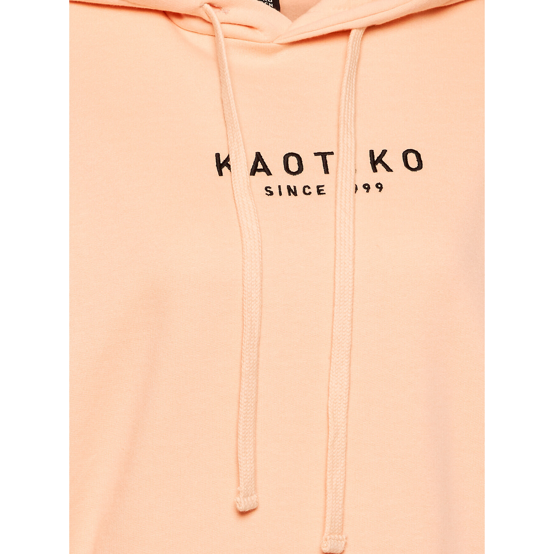 Kaotiko Bluză Unisex AL006-01-G002 Portocaliu Relaxed Fit - Pled.ro