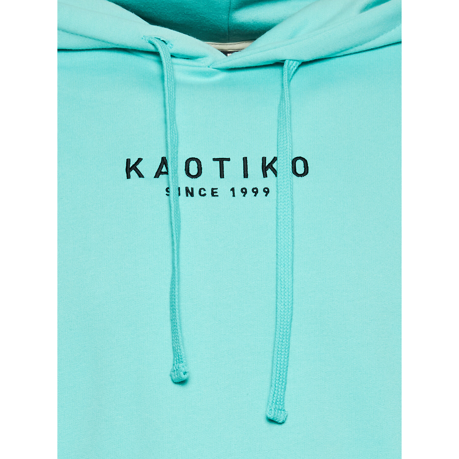 Kaotiko Bluză Unisex Vancouver AL006-03-G002 Verde Relaxed Fit - Pled.ro