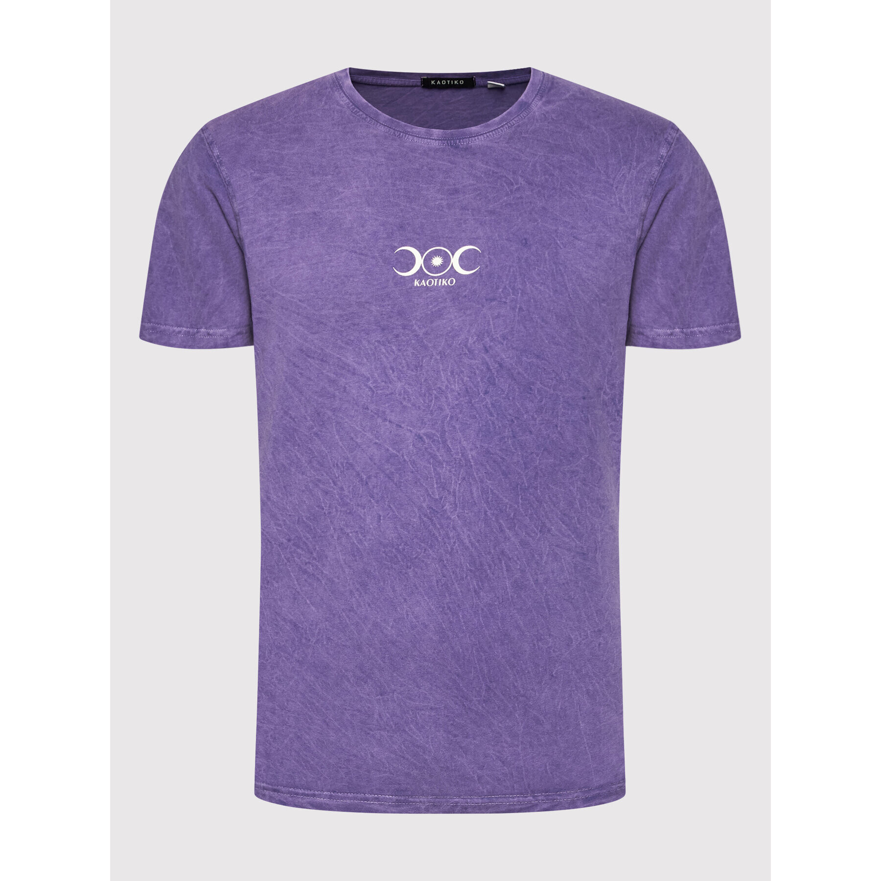 Kaotiko Tricou Brightness AJ048-02-G002 Violet Regular Fit - Pled.ro