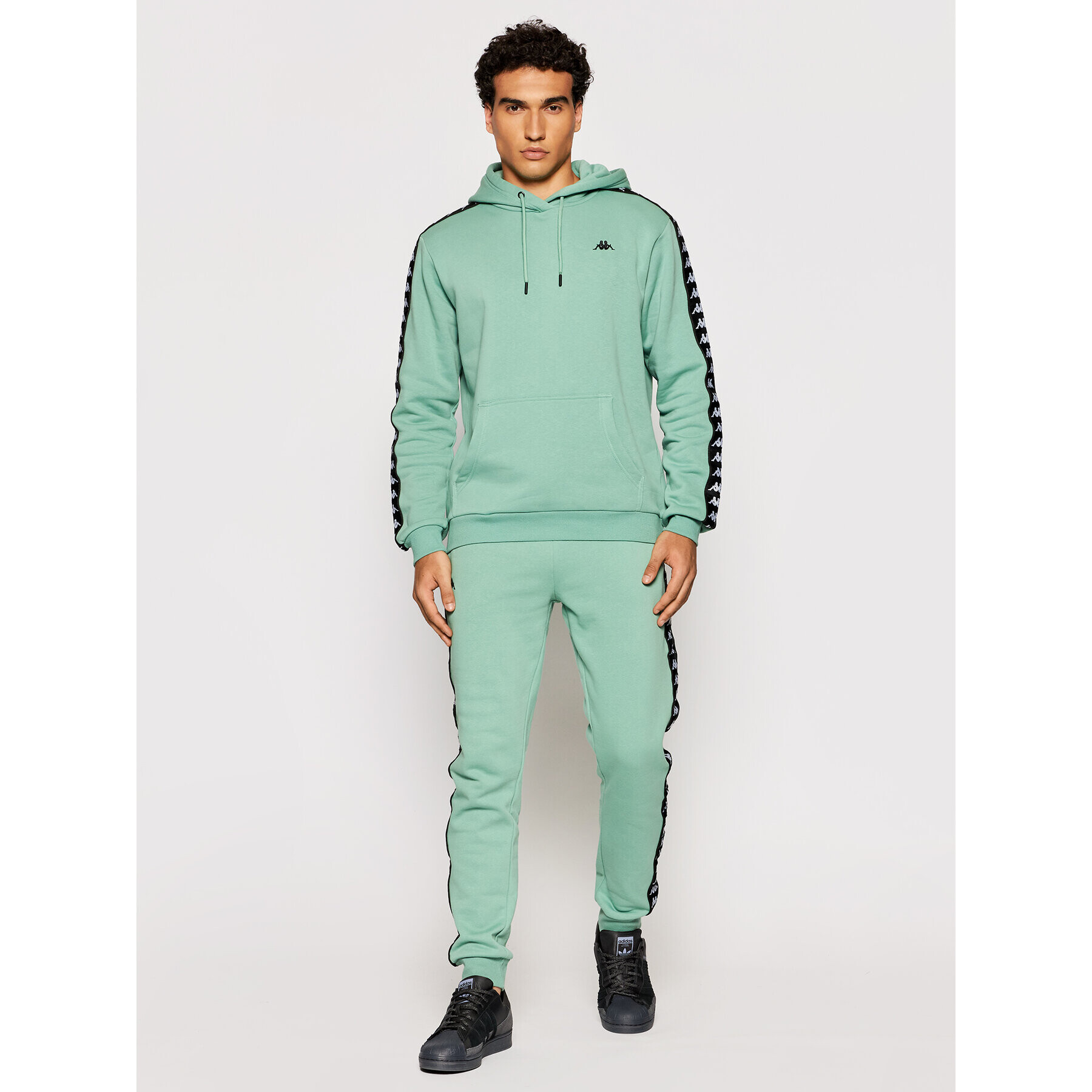 Kappa Bluză 310008 Verde Regular Fit - Pled.ro