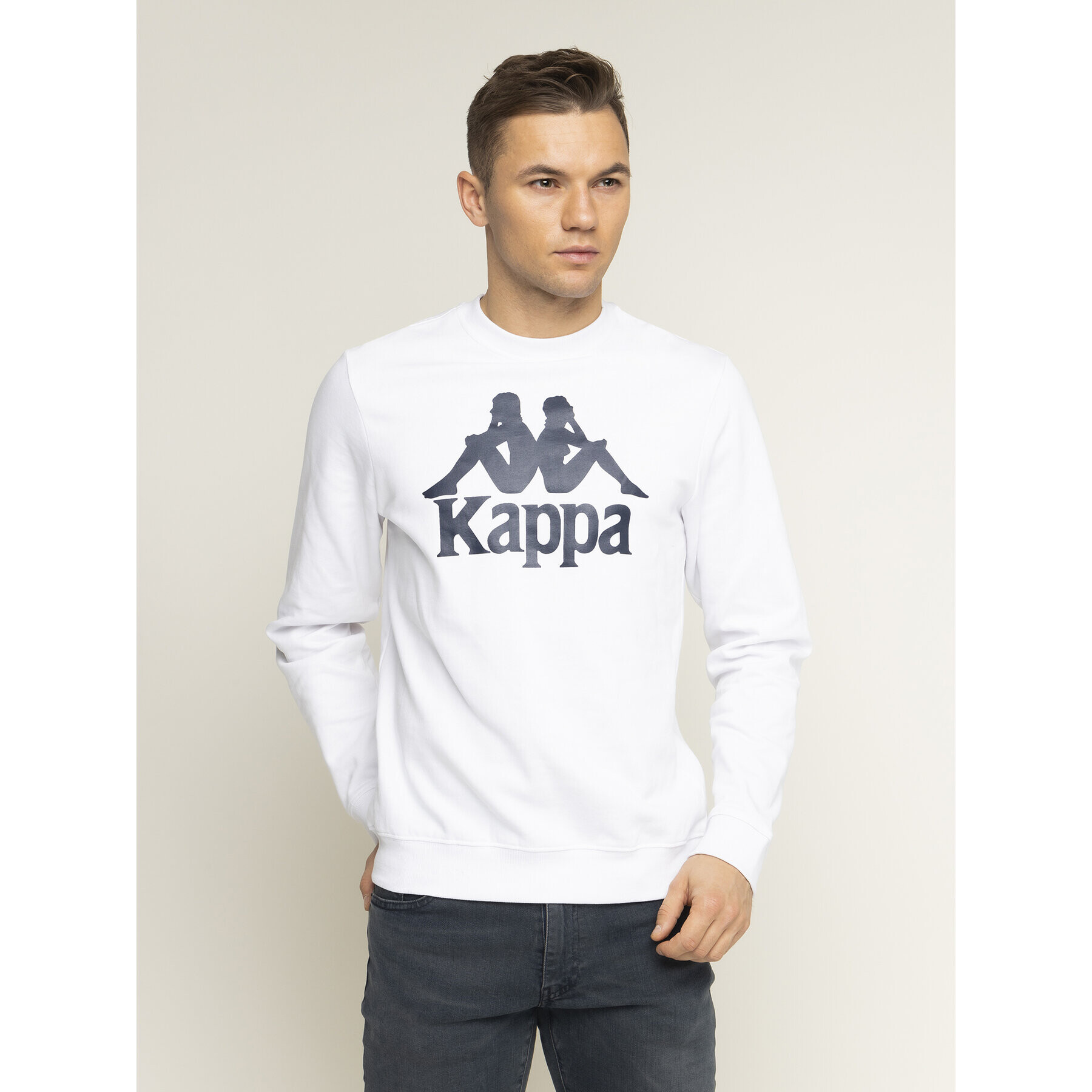 Kappa Bluză 703797 Alb Regular Fit - Pled.ro