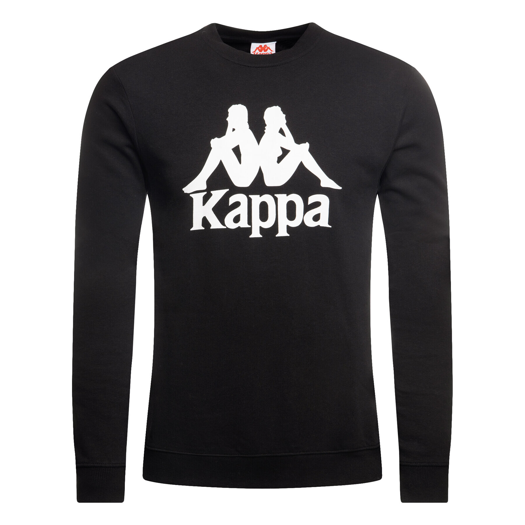 Kappa Bluză 703797 Negru Regular Fit - Pled.ro