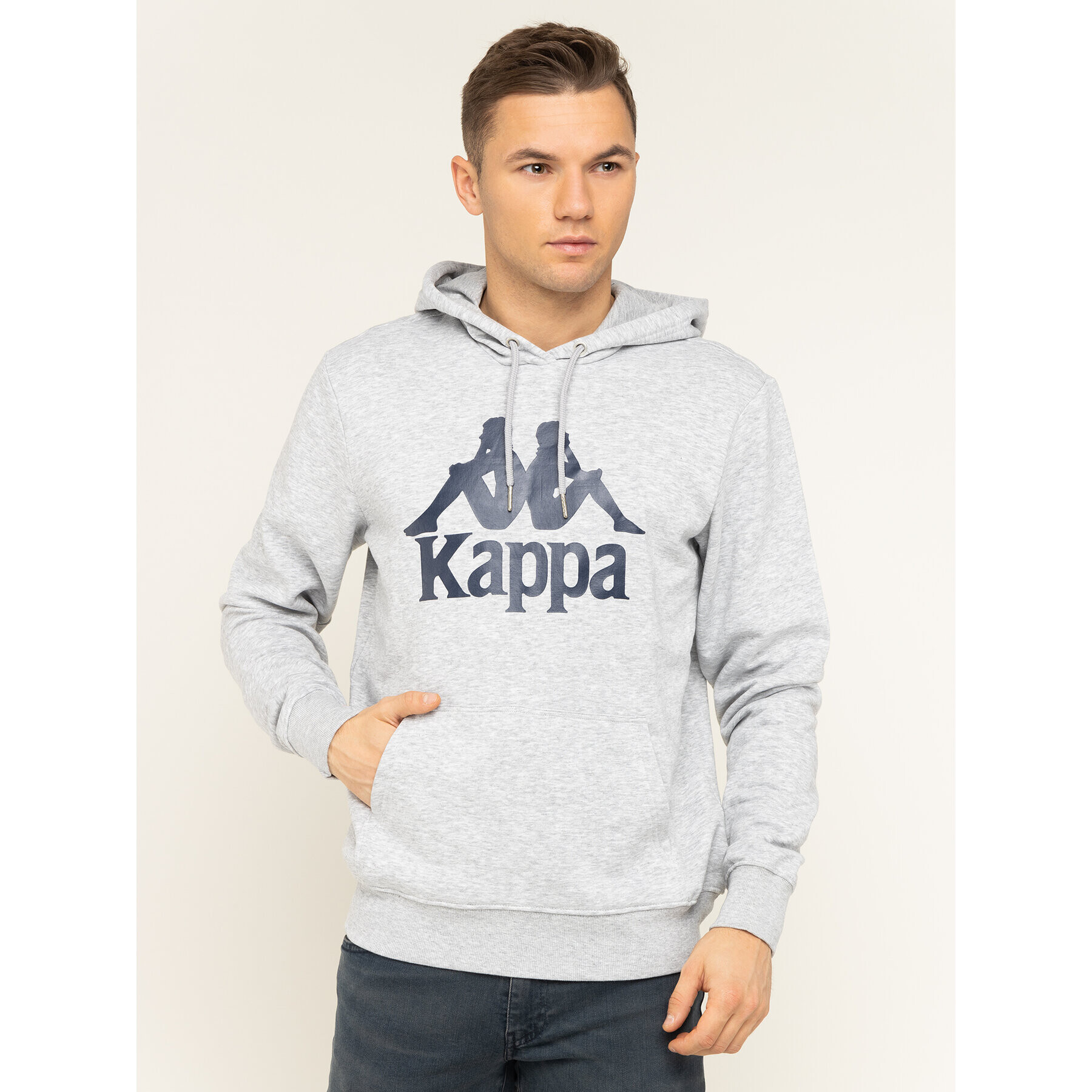 Kappa Bluză 705322 Gri Regular Fit - Pled.ro