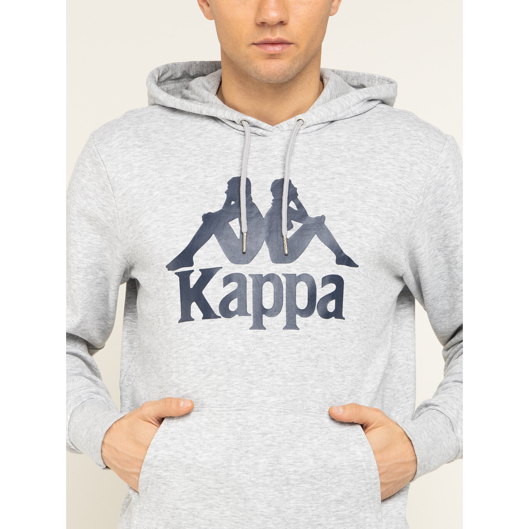 Kappa Bluză 705322 Gri Regular Fit - Pled.ro