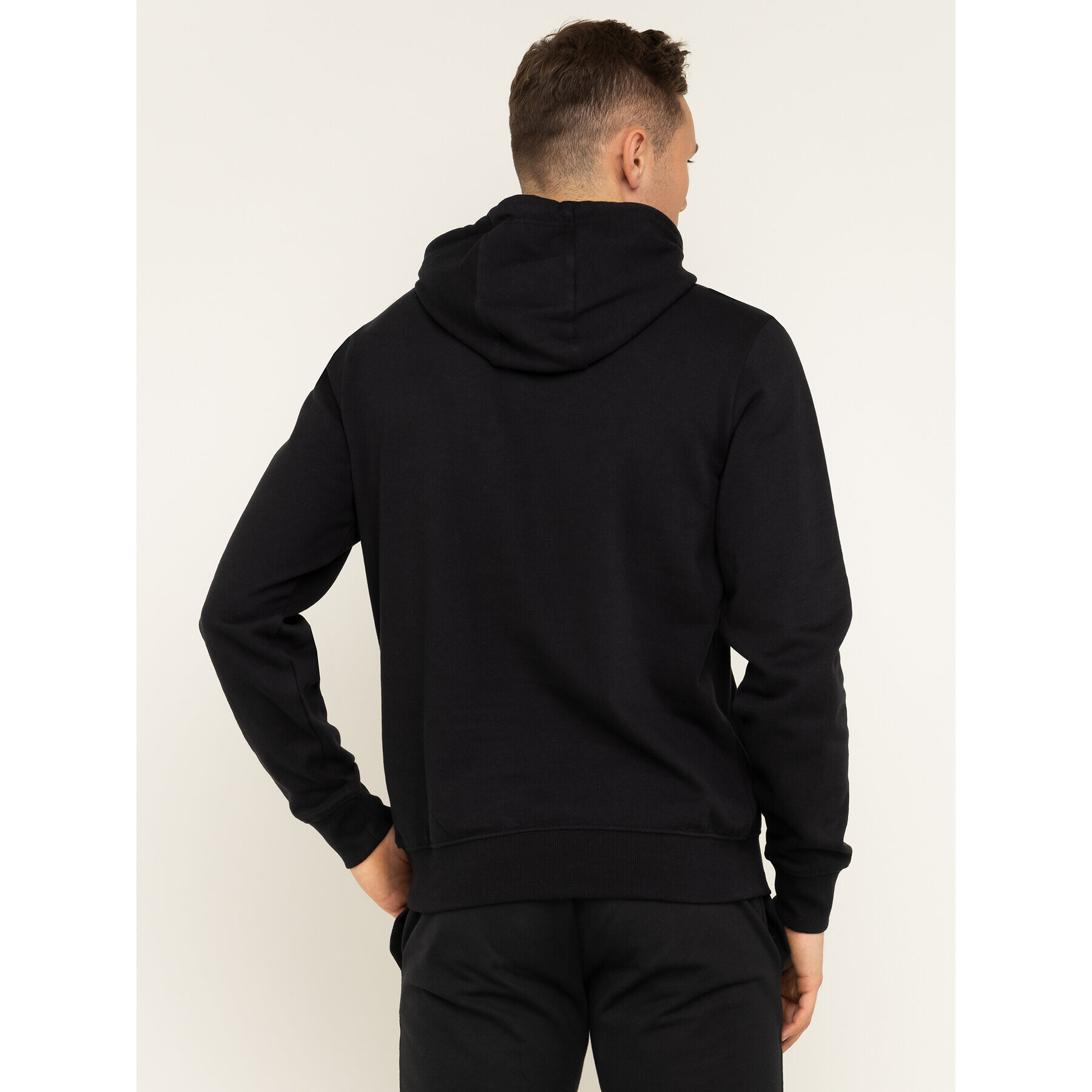 Kappa Bluză 705322 Negru Regular Fit - Pled.ro