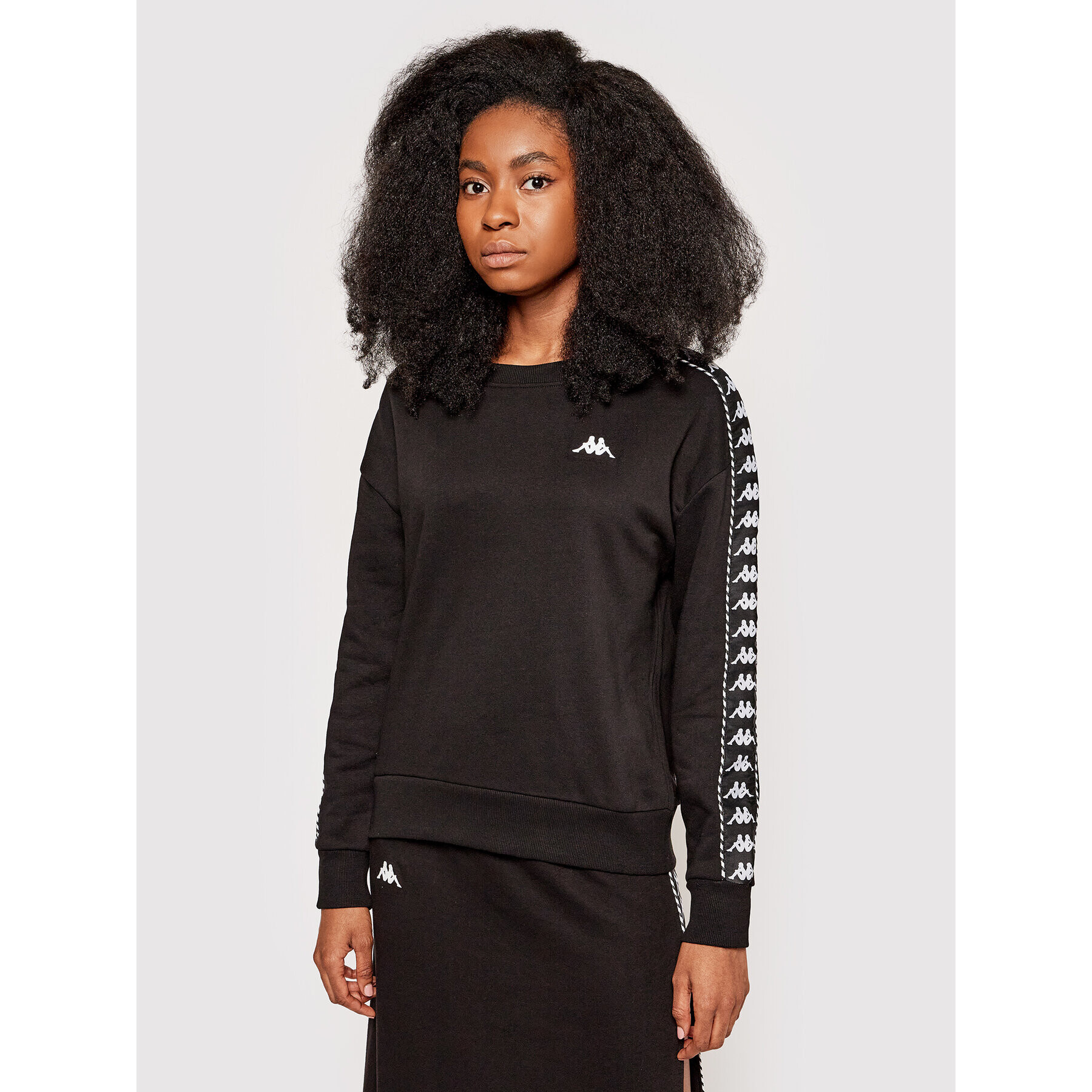 Kappa Bluză Ilary 309068 Negru Regular Fit - Pled.ro