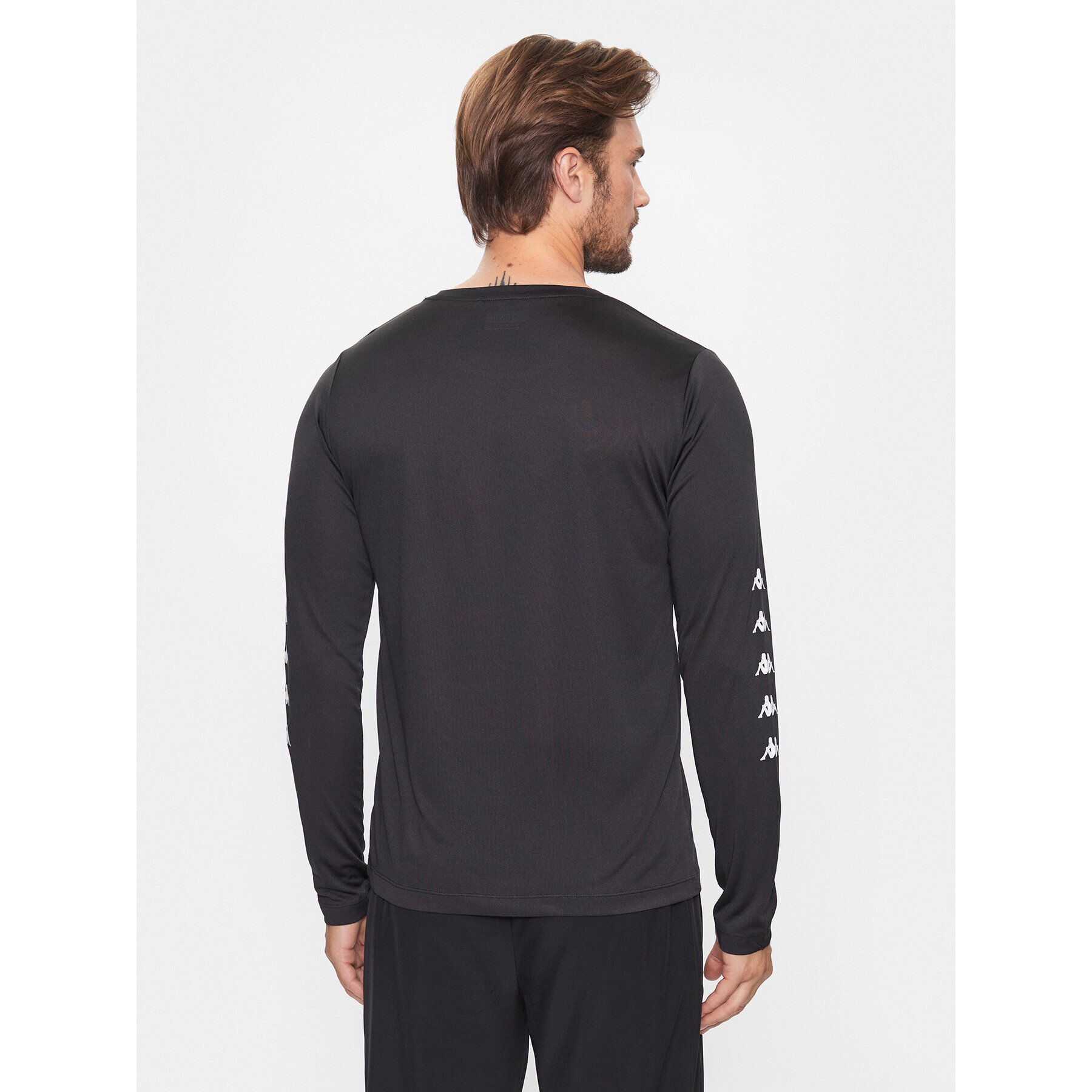 Kappa Longsleeve 312001 Negru Slim Fit - Pled.ro