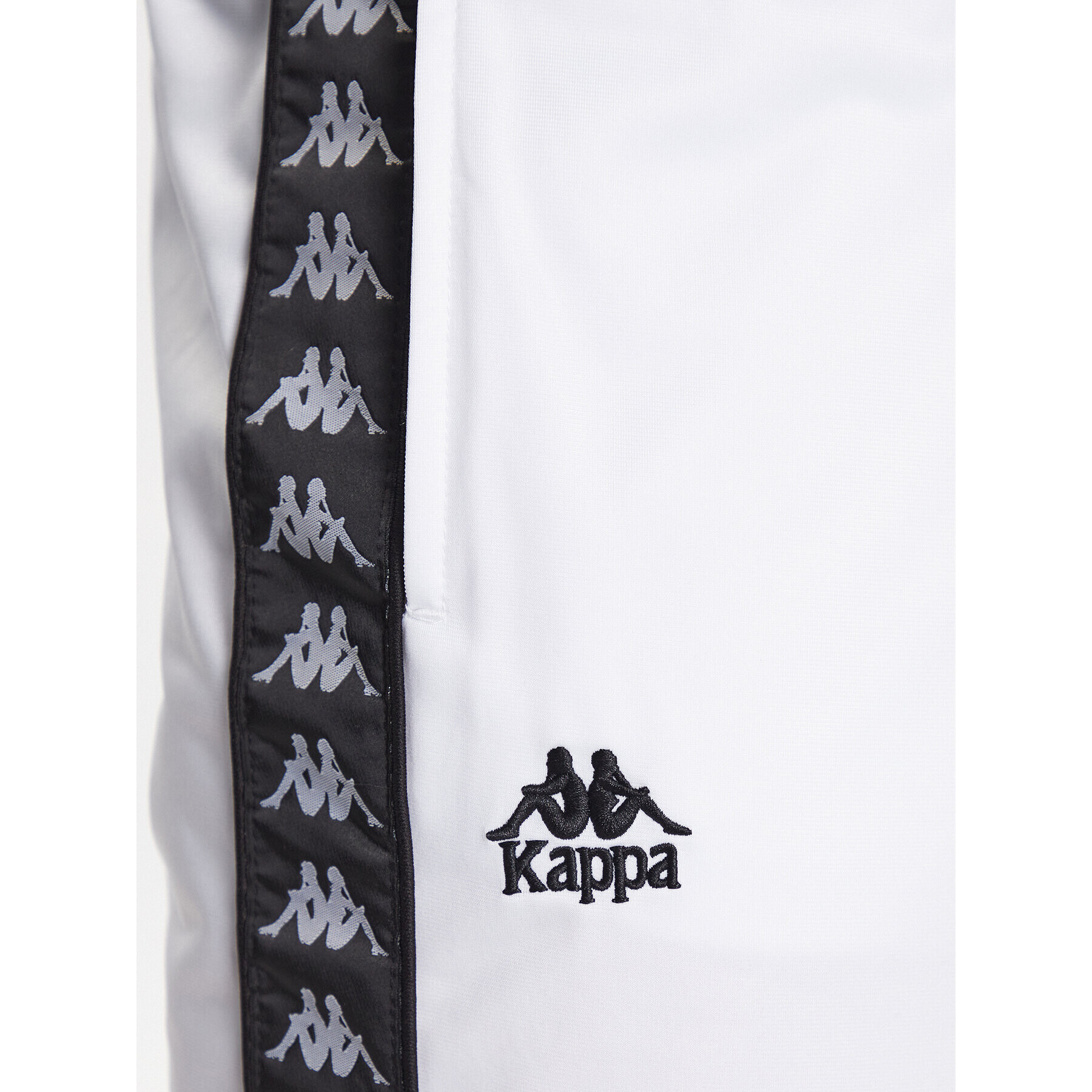 Kappa Pantaloni scurți sport 313019 Alb Regular Fit - Pled.ro