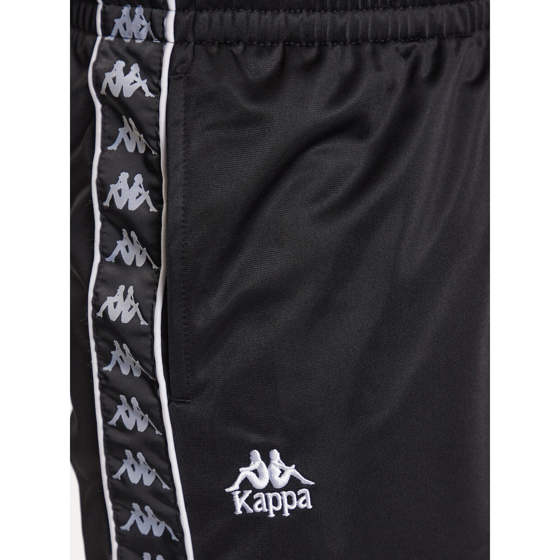 Kappa Pantaloni scurți sport 313019 Negru Regular Fit - Pled.ro