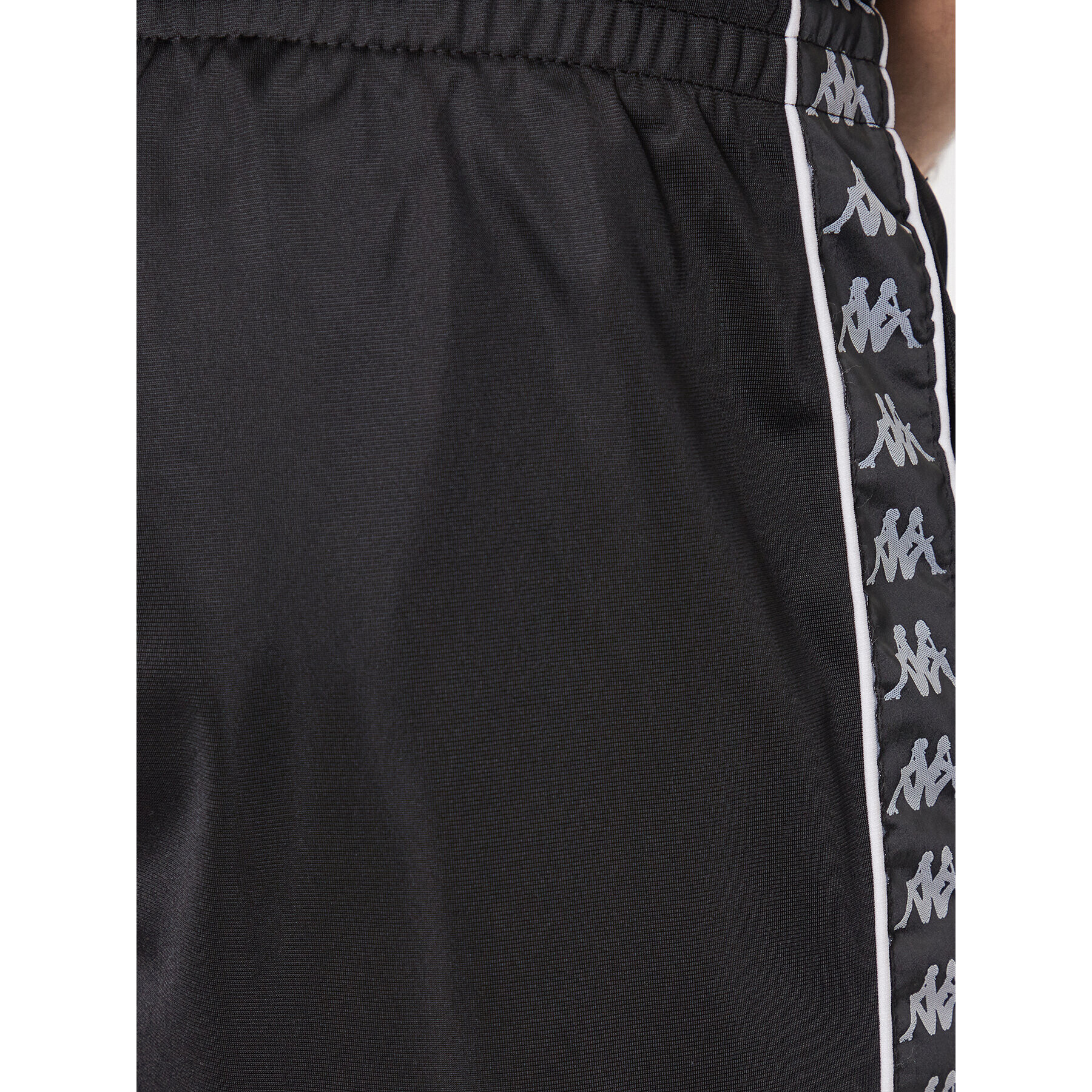 Kappa Pantaloni scurți sport 313019 Negru Regular Fit - Pled.ro