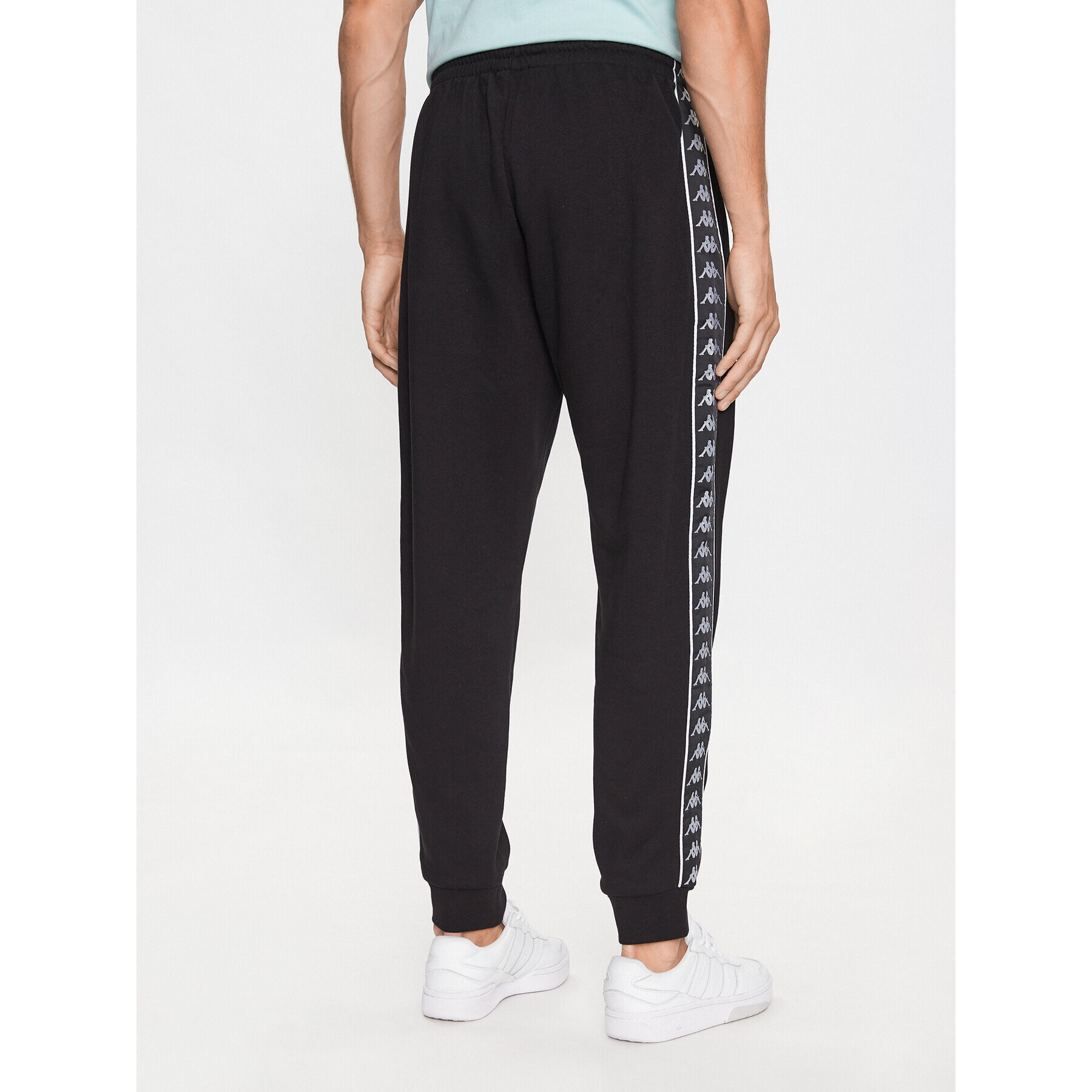 Kappa Pantaloni trening 313014 Negru Regular Fit - Pled.ro