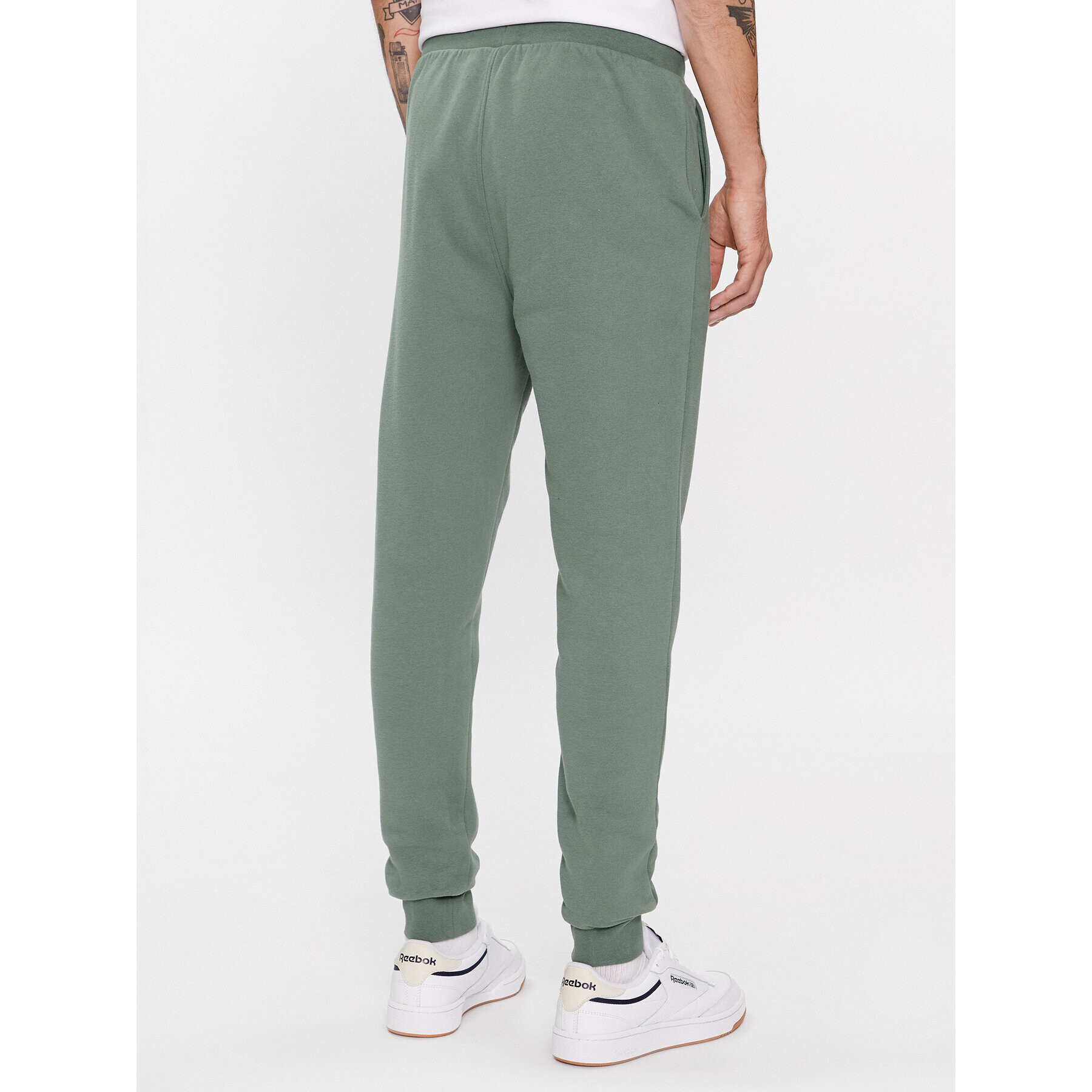 Kappa Pantaloni trening Zant 303MJC0 Verde Regular Fit - Pled.ro