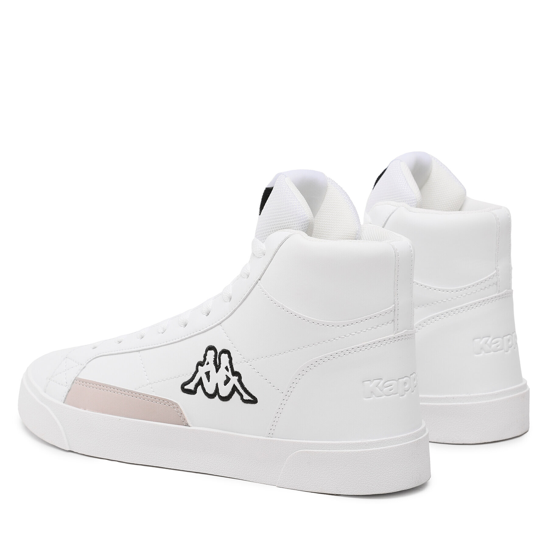 Kappa Sneakers Lollo Mid 241708 Alb - Pled.ro