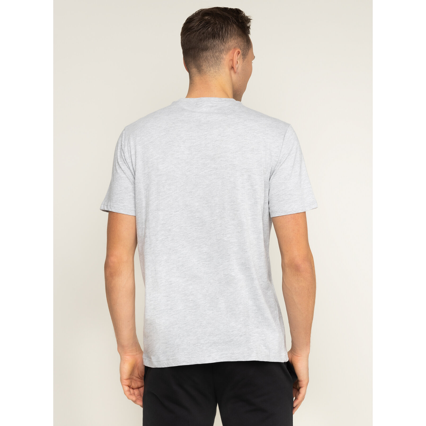 Kappa Tricou 303910 Gri Regular Fit - Pled.ro