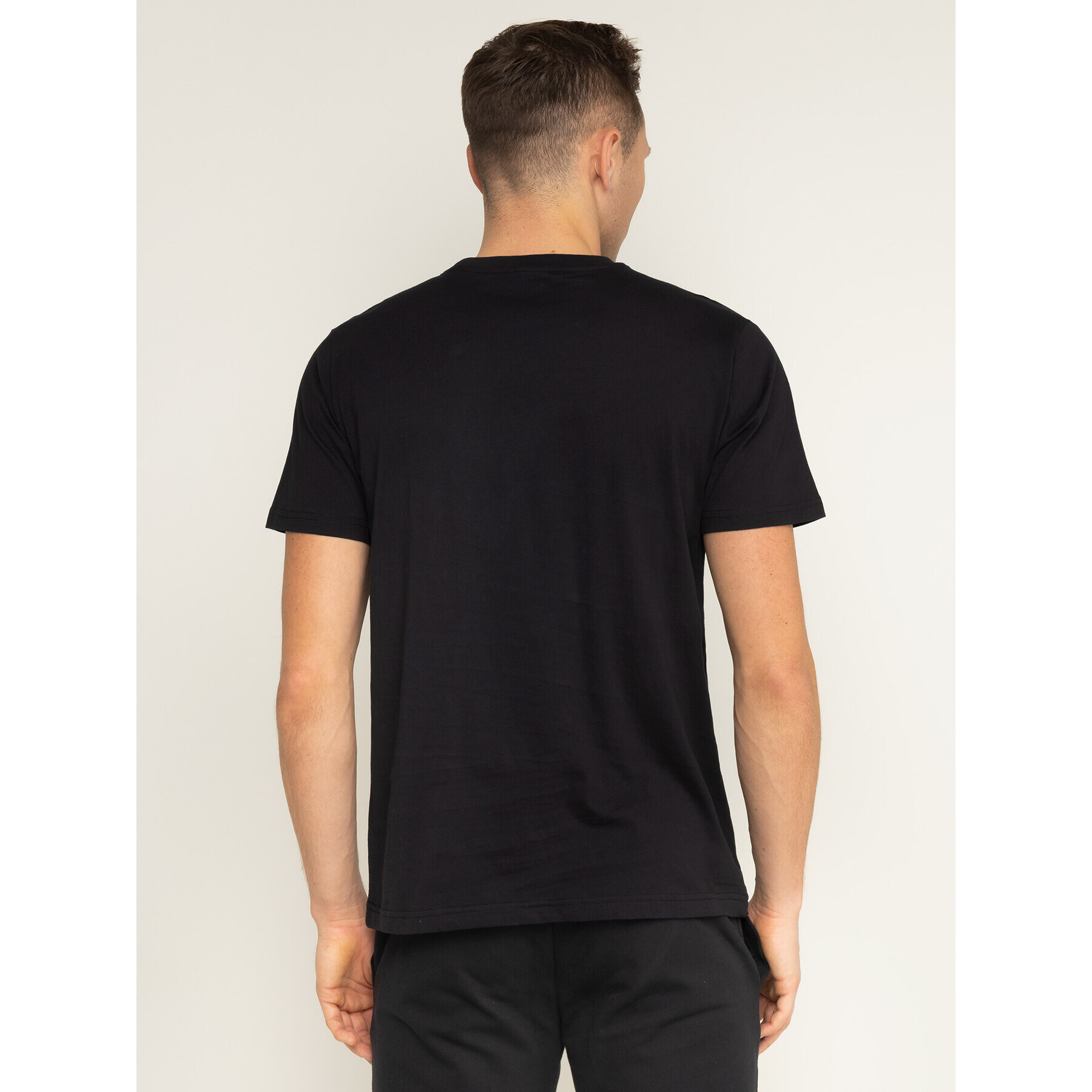 Kappa Tricou 303910 Negru Regular Fit - Pled.ro