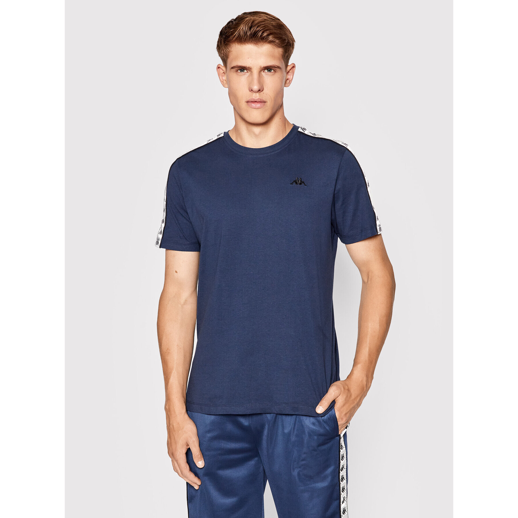 Kappa Tricou 311022 Bleumarin Regular Fit - Pled.ro