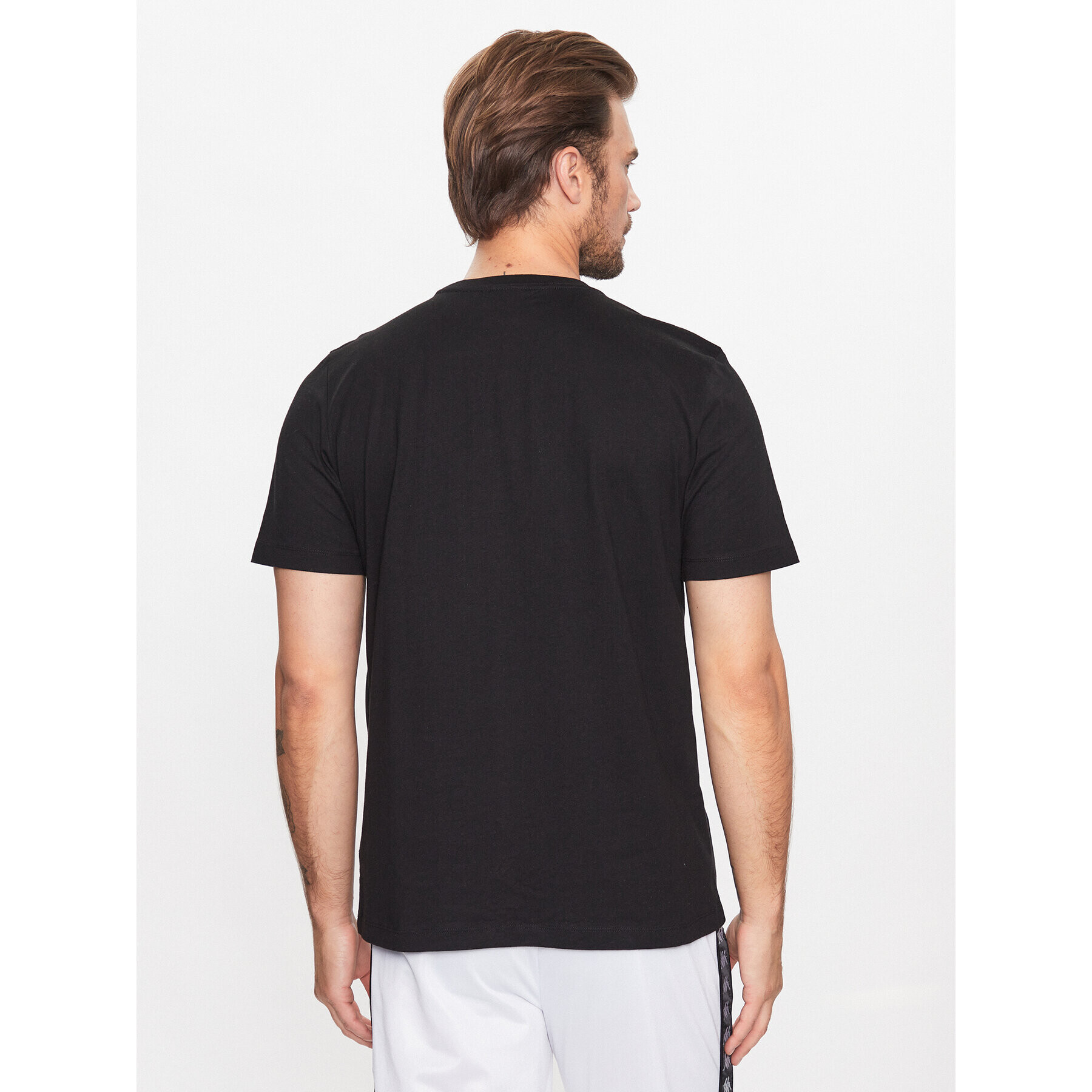 Kappa Tricou 313002 Negru Regular Fit - Pled.ro