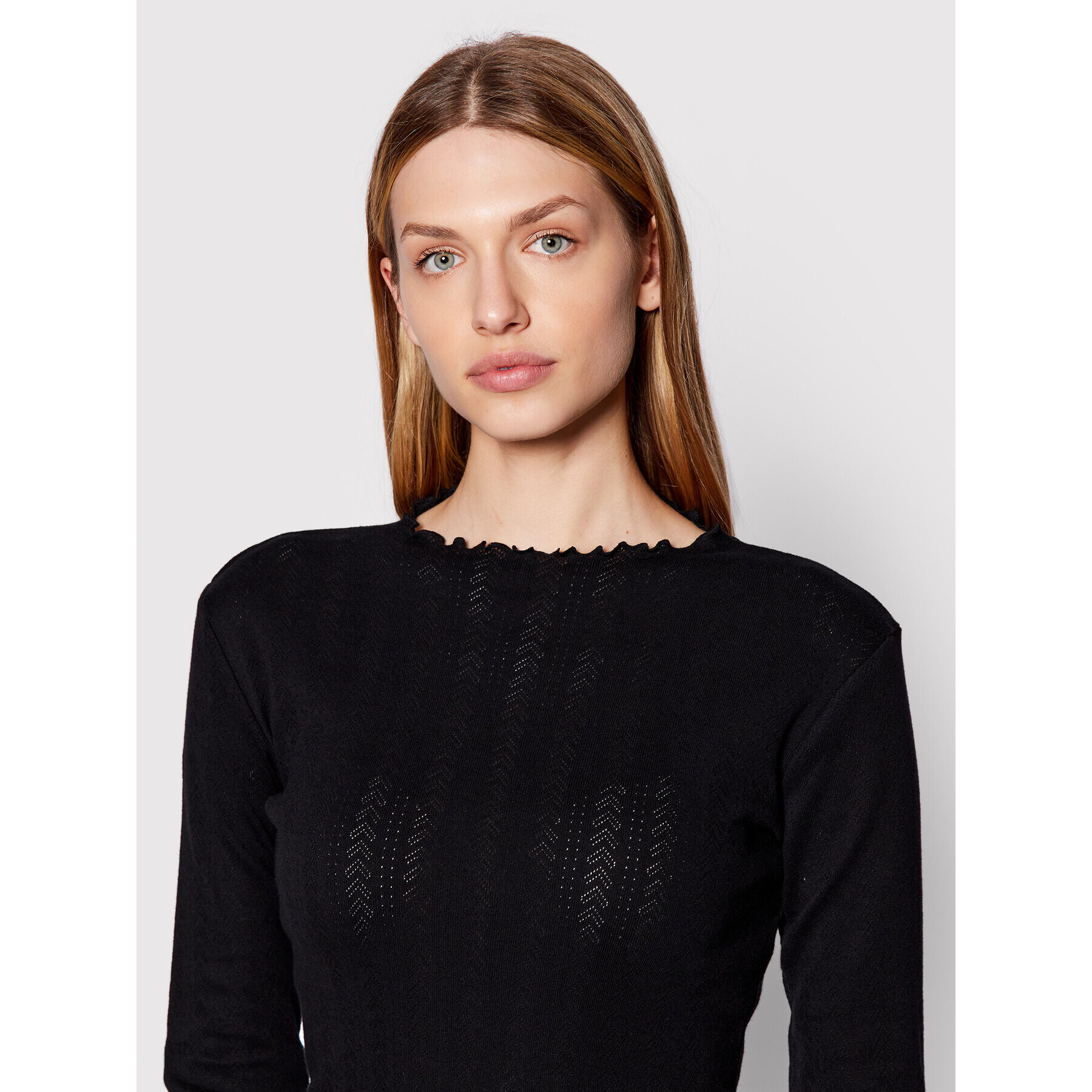 Karen by Simonsen Bluză Carry 10103837 Negru Regular Fit - Pled.ro