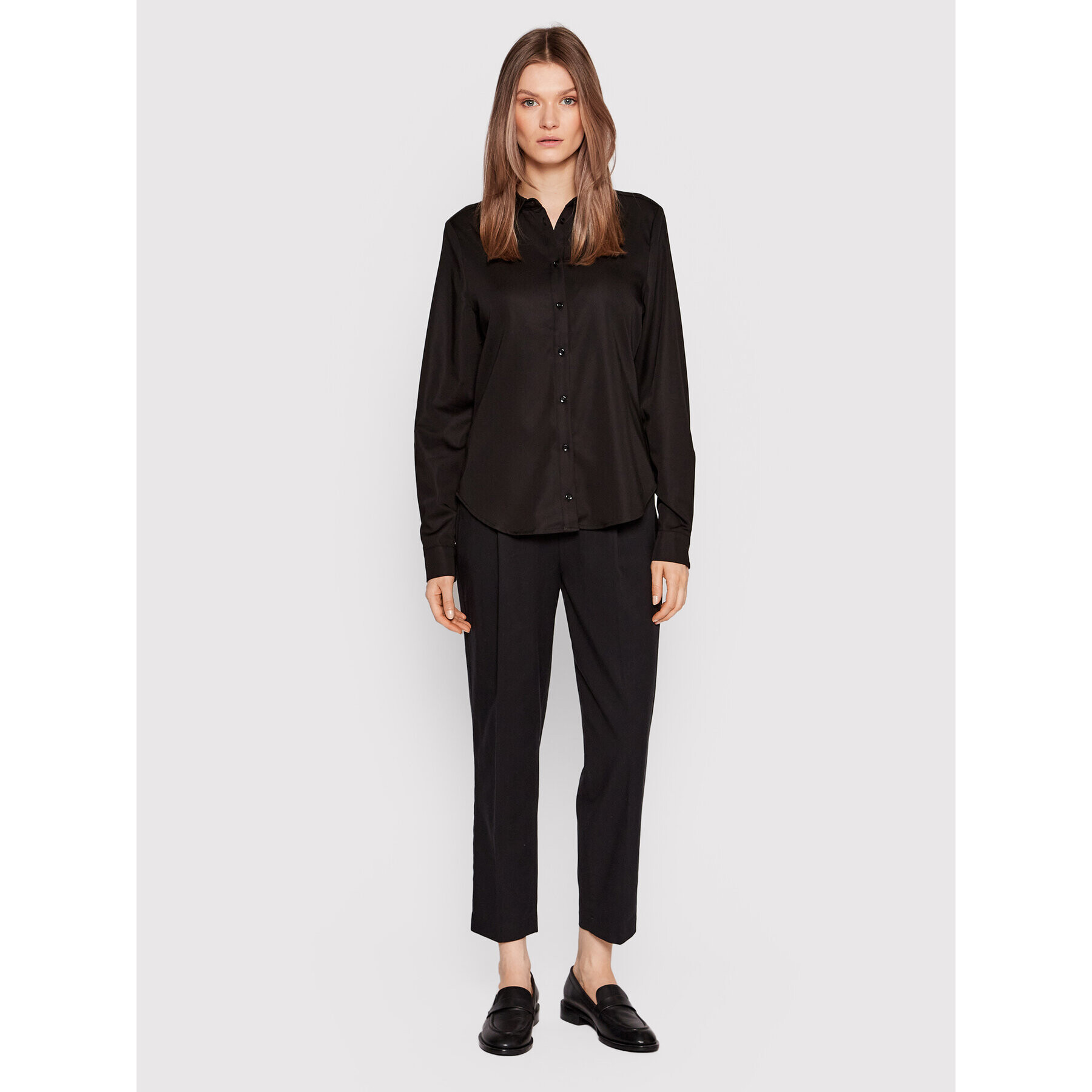 Karen by Simonsen Cămașă Bine 10104021 Negru Regular Fit - Pled.ro