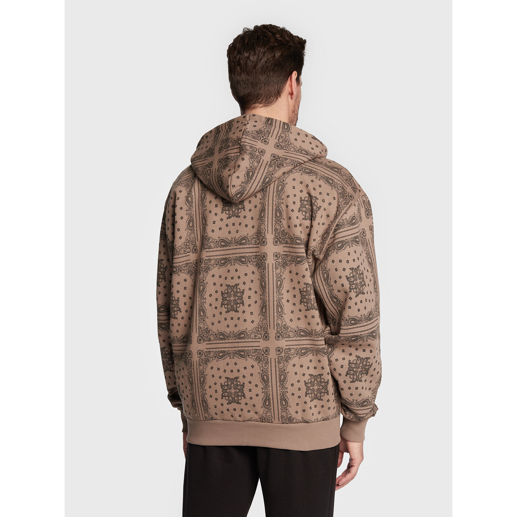 Karl Kani Bluză Chest Signature Patchwork Paisley 6022758 Maro Relaxed Fit - Pled.ro