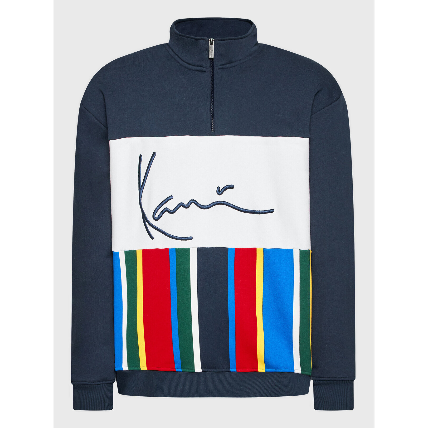 Karl Kani Bluză Signature Block Stripe 6027341 Colorat Relaxed Fit - Pled.ro